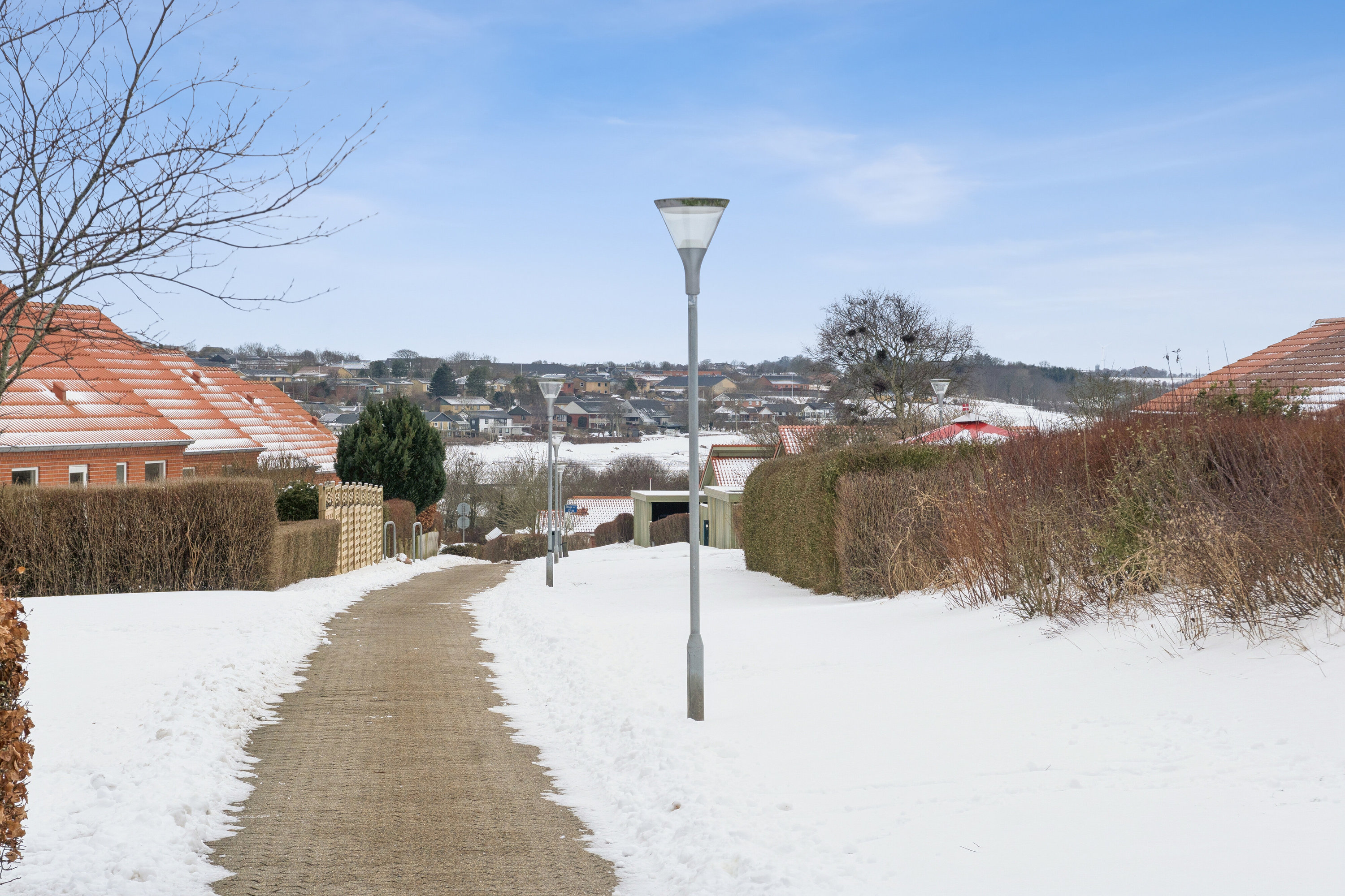 Fremhævet set fra vejen billede i fuldskærmstilstand. Billede af Nørrevænge 44, 7700 Thisted