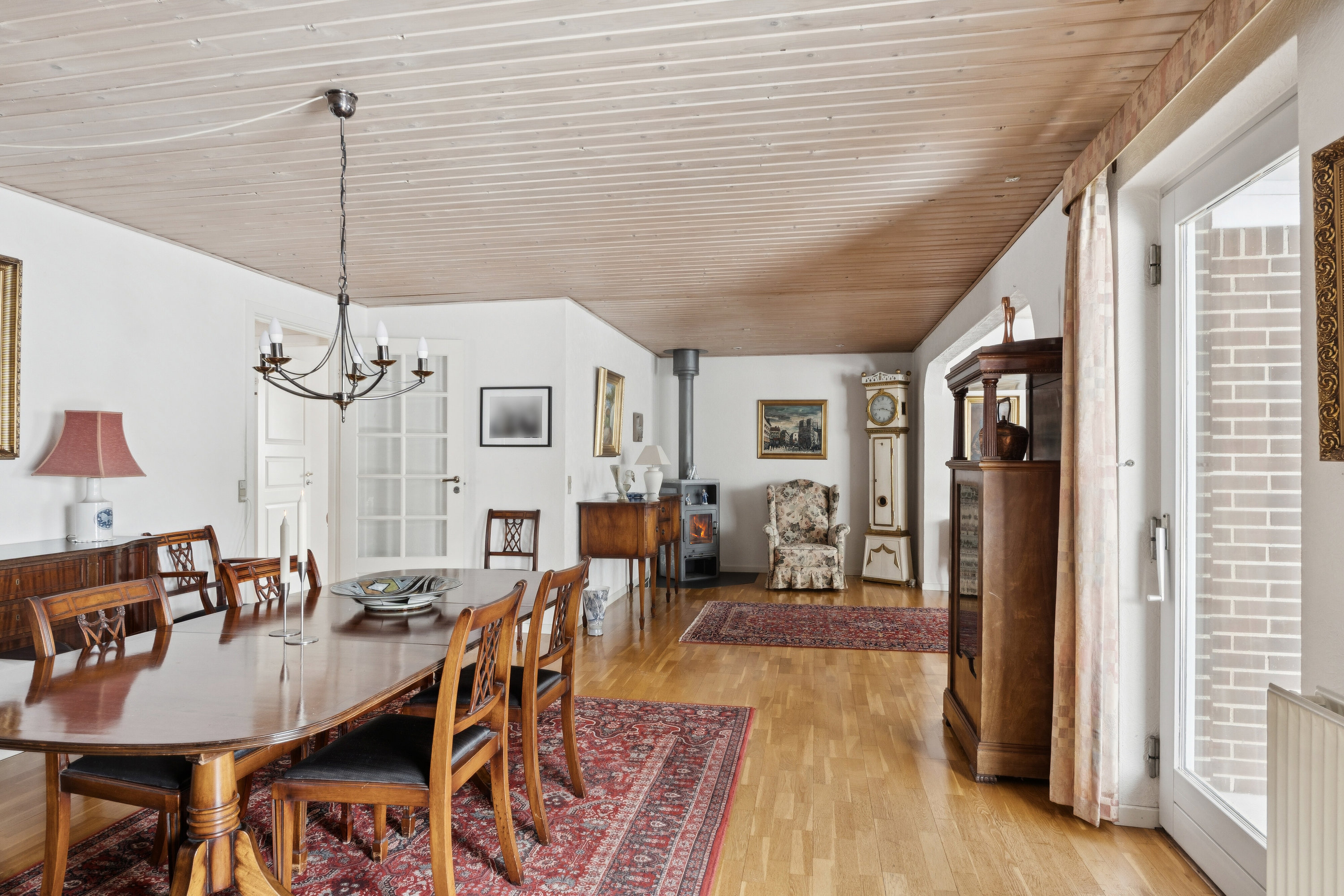 Fremhævet spisestue billede i fuldskærmstilstand. Billede af Rysagervej 18, 4690 Haslev