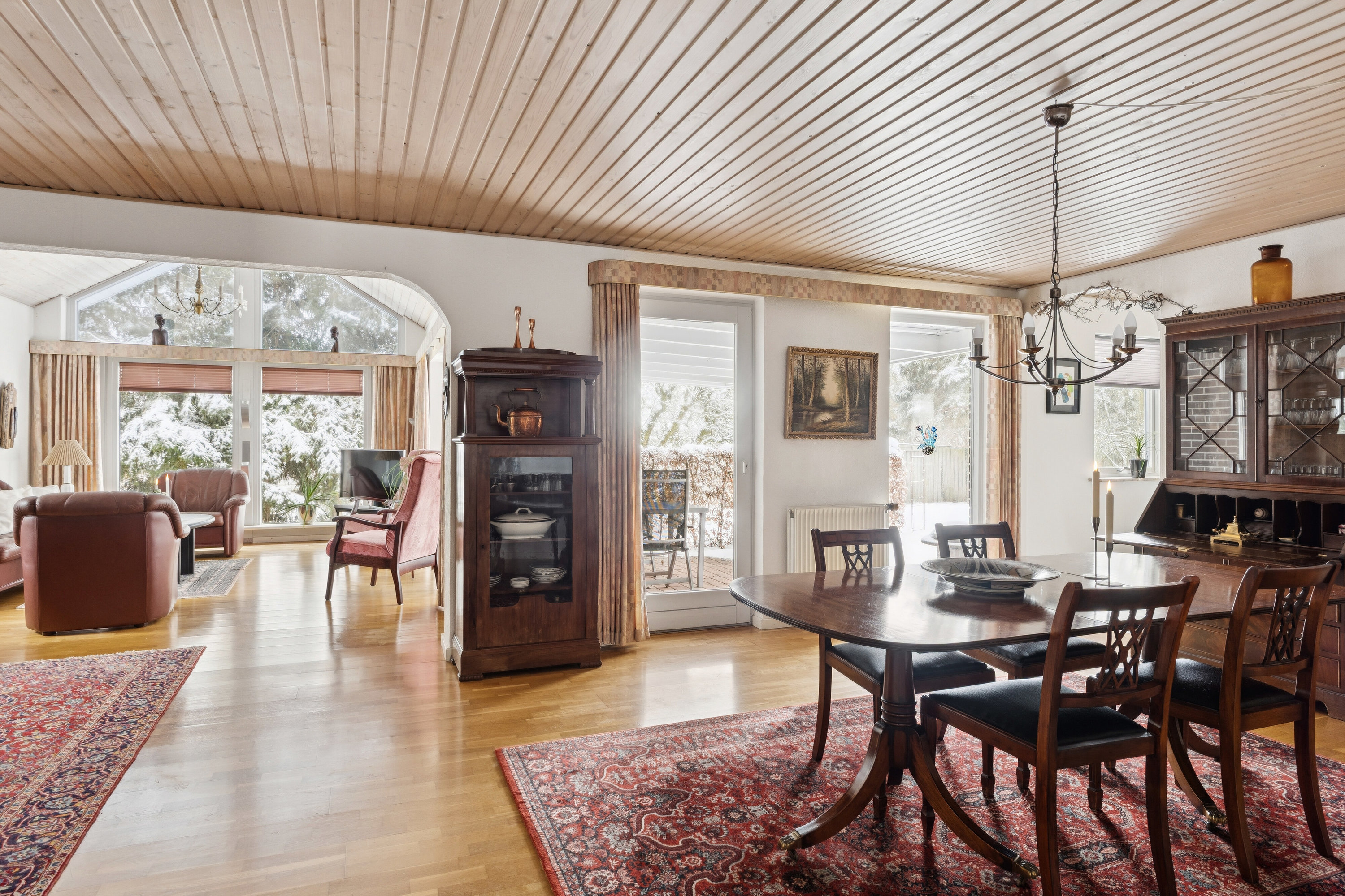 Fremhævet spisestue billede i fuldskærmstilstand. Billede af Rysagervej 18, 4690 Haslev