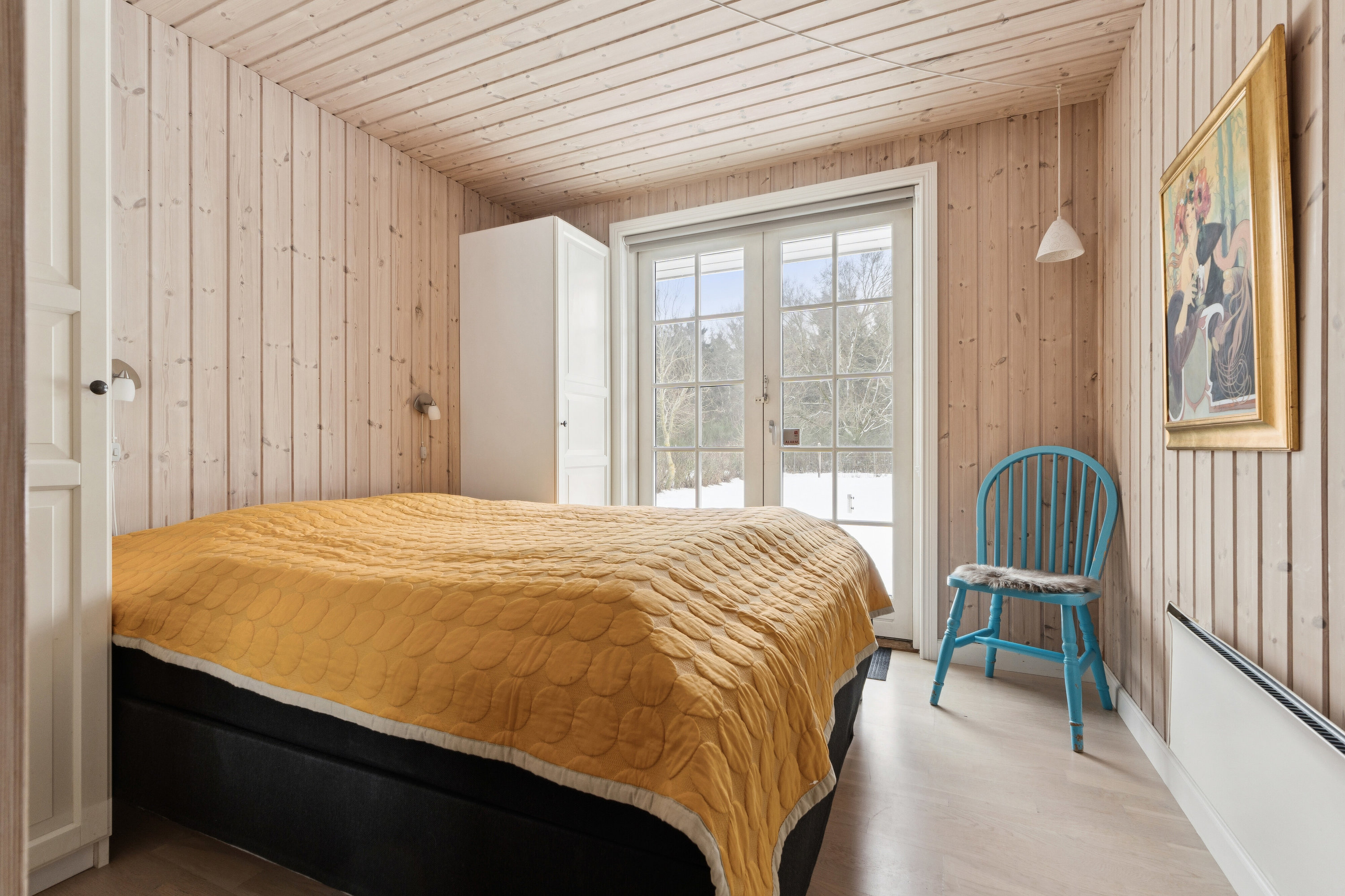 Fremhævet soveværelse billede i fuldskærmstilstand. Billede af Gyvelvænget 27, Spodsbj Drej, 5900 Rudkøbing