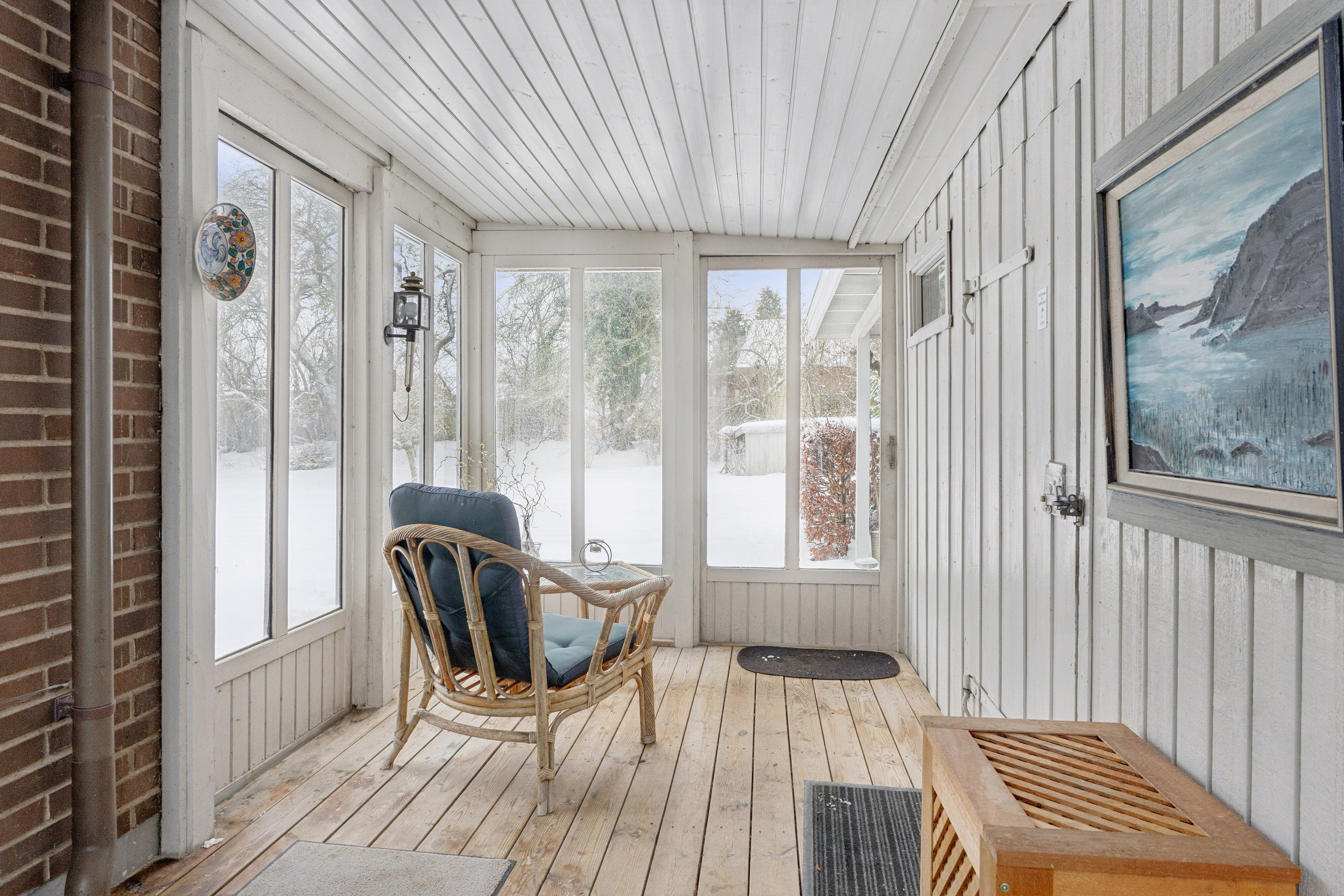 Fremhævet gang billede i fuldskærmstilstand. Billede af Rysagervej 18, 4690 Haslev