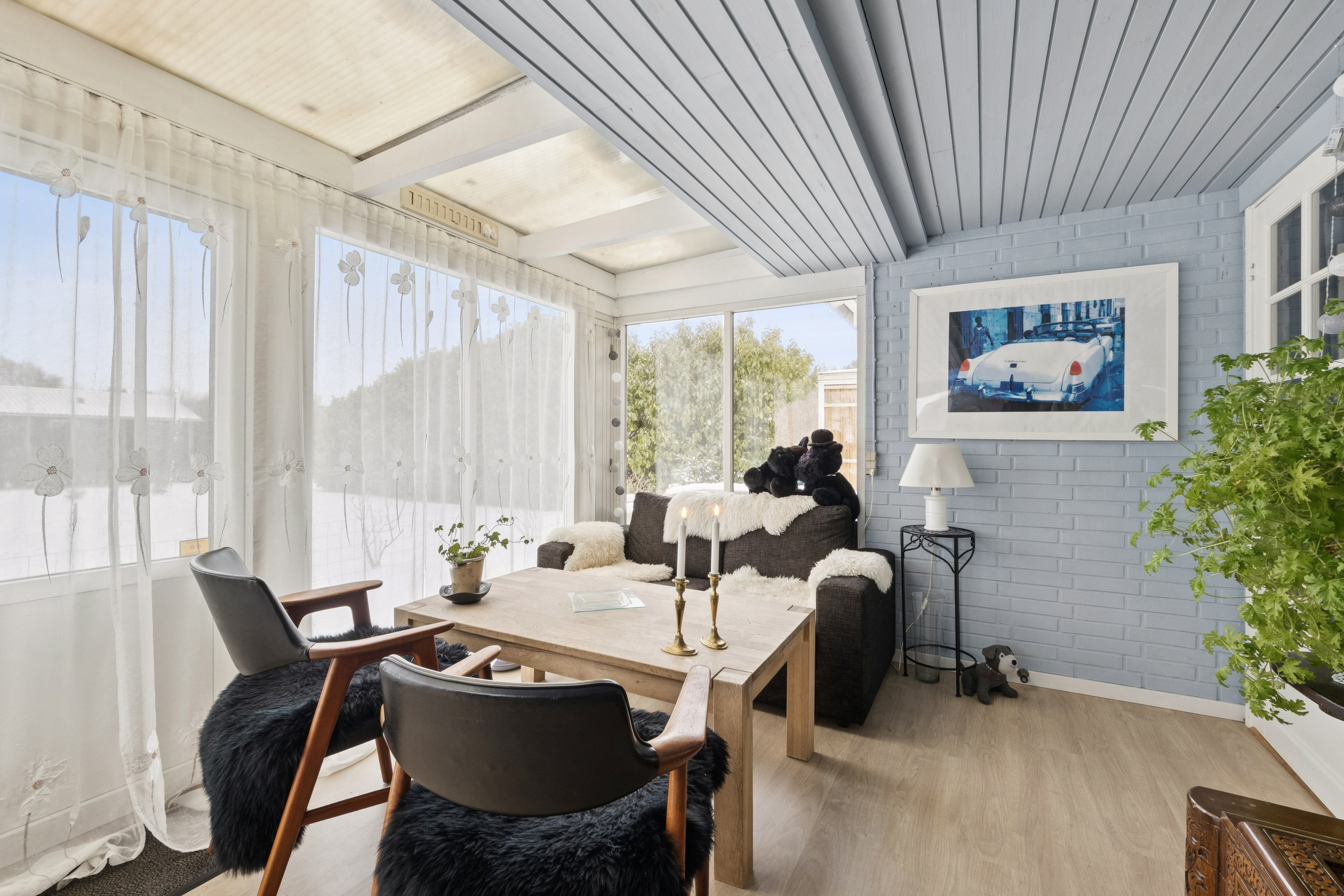 Fremhævet stue billede i fuldskærmstilstand. Billede af Villavej 3, Ejerslev, 7900 Nykøbing M