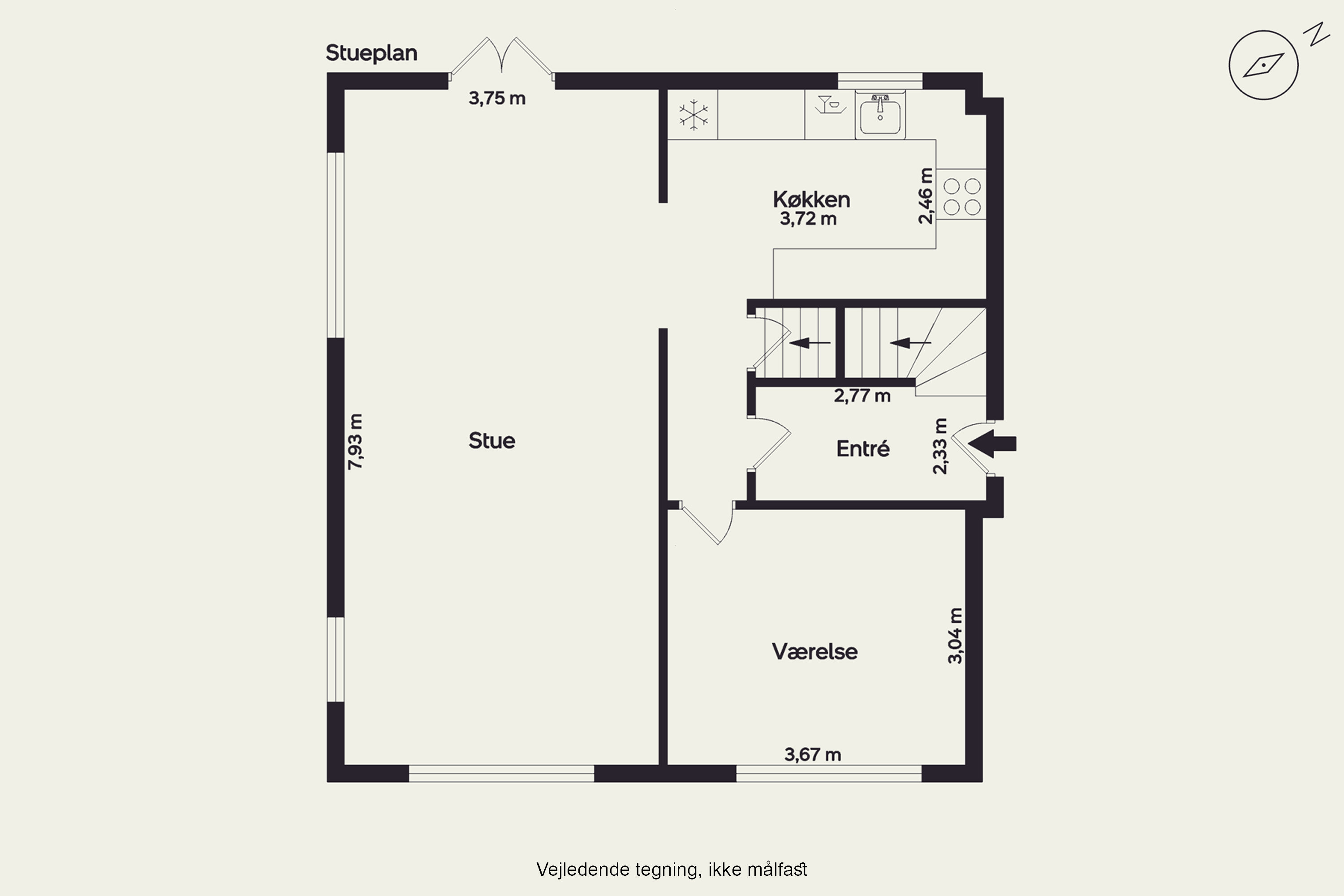 Plantegninger billede af Birkevej 14, 5550 Langeskov