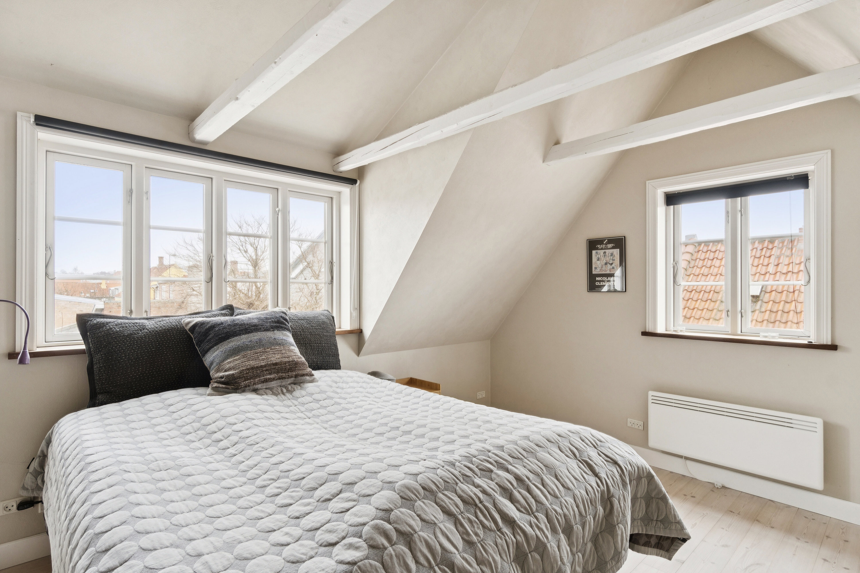 Fremhævet soveværelse billede i fuldskærmstilstand. Billede af Kirkestræde 12, 3700 Rønne