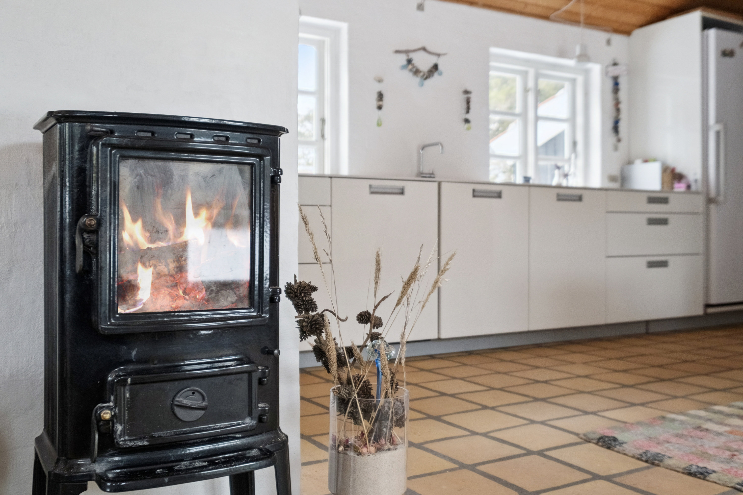 Fremhævet stue billede i fuldskærmstilstand. Billede af Redningsvej 18, Gl. Skagen, 9990 Skagen