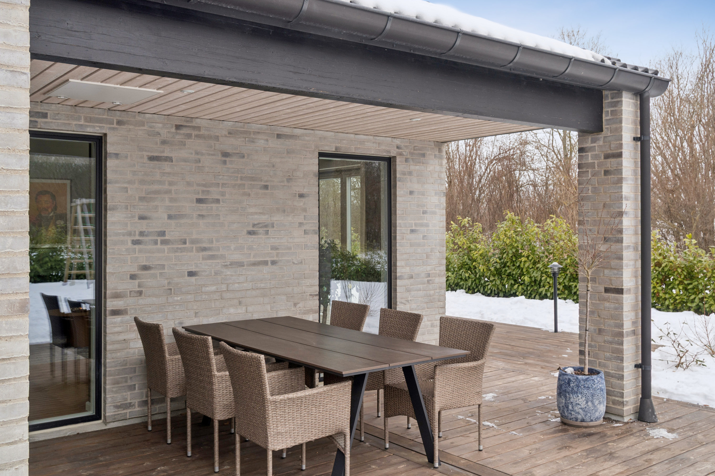 Fremhævet terrasse billede i fuldskærmstilstand. Billede af Solbjerggårdsvej 19, 4281 Gørlev