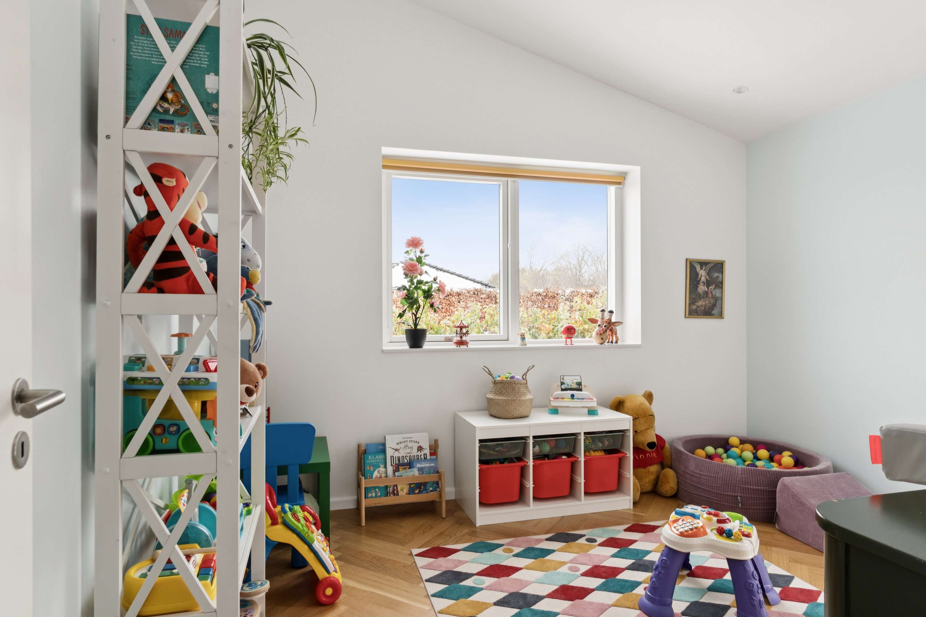 Fremhævet børneværelse billede i fuldskærmstilstand. Billede af Solbjerggårdsvej 19, 4281 Gørlev