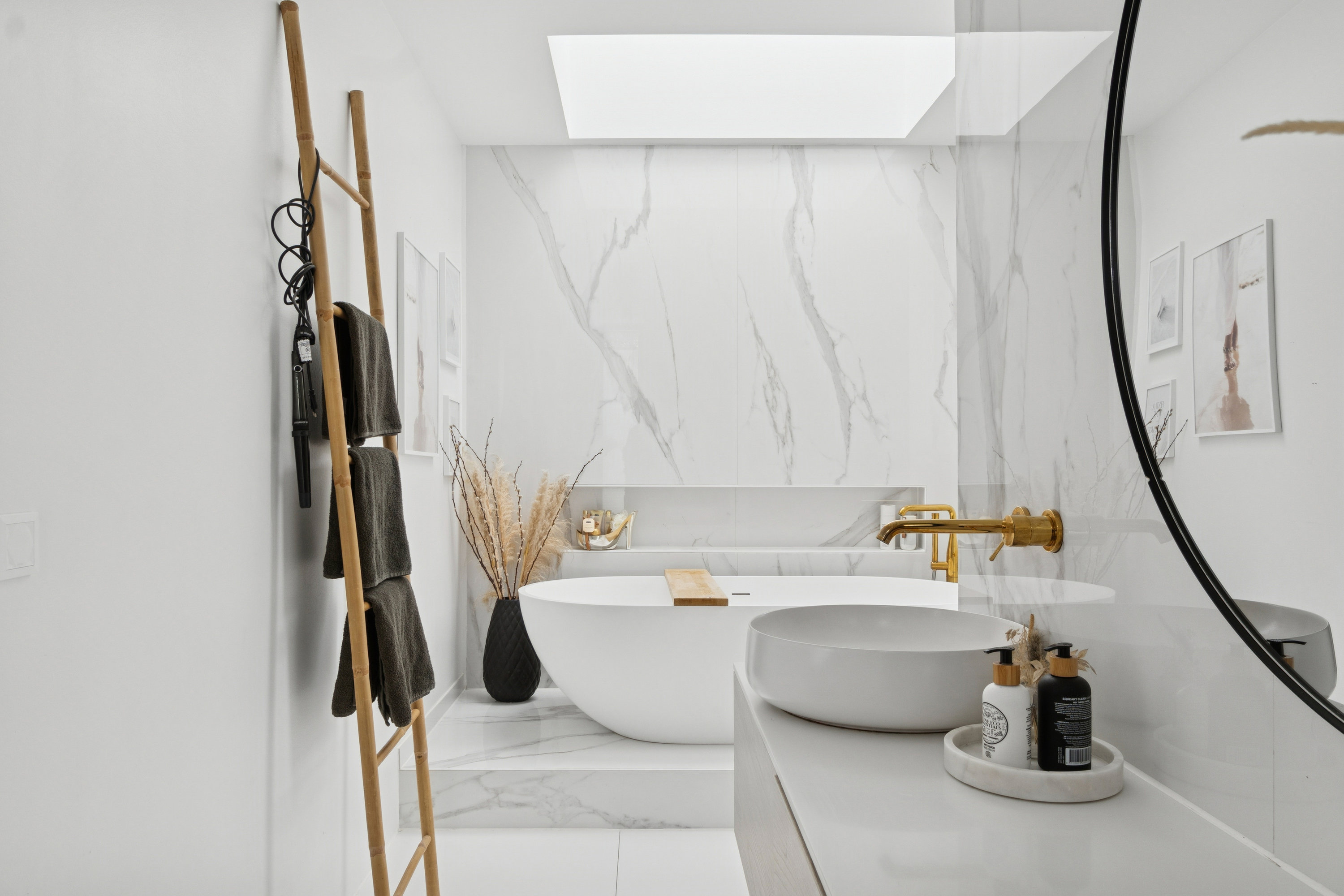 Fremhævet badeværelse billede i fuldskærmstilstand. Billede af Onsholtgårdsvej 104, 8260 Viby J