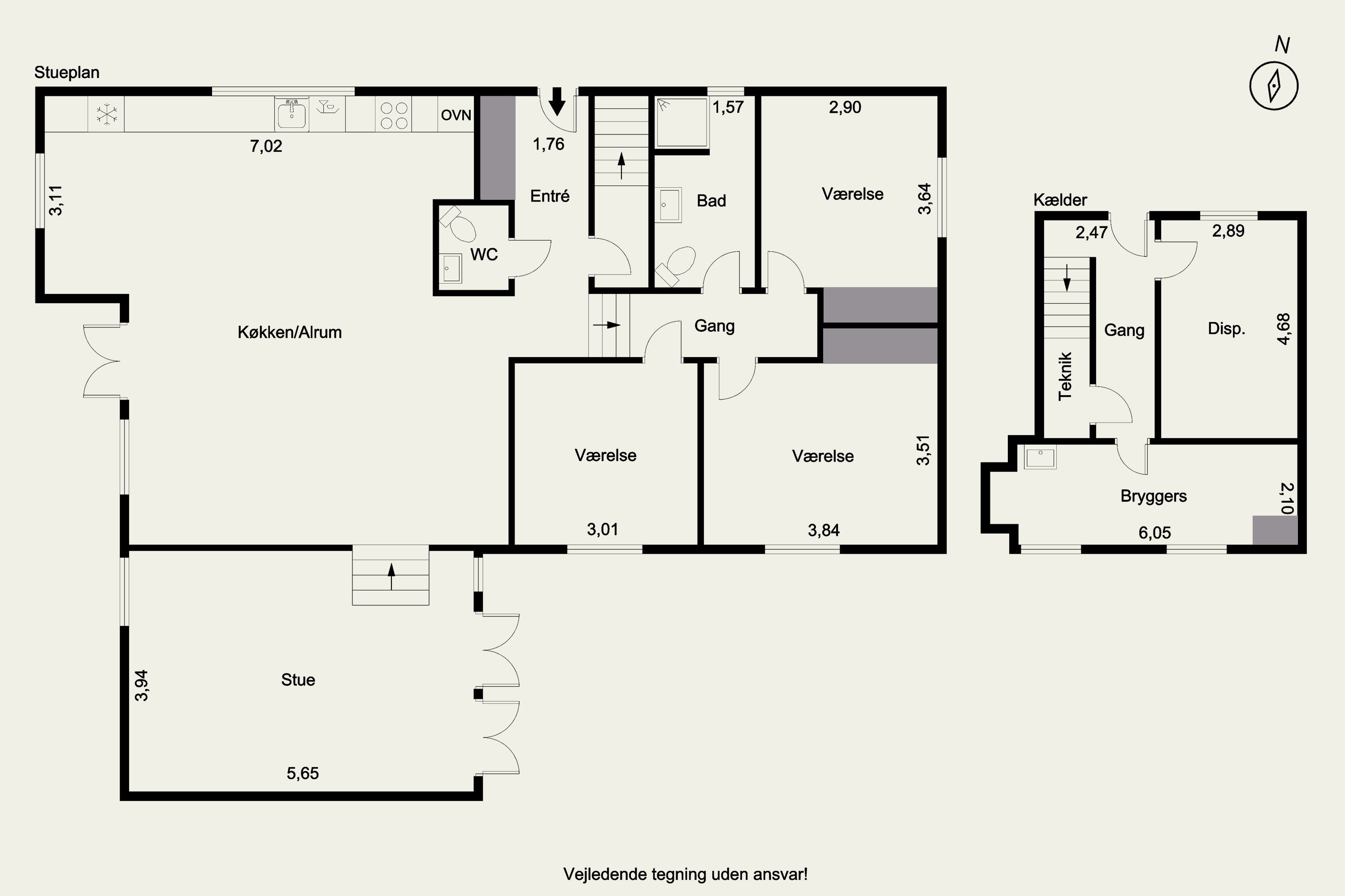 Plantegninger billede af Saugstedgårdsvej 16, 5600 Faaborg