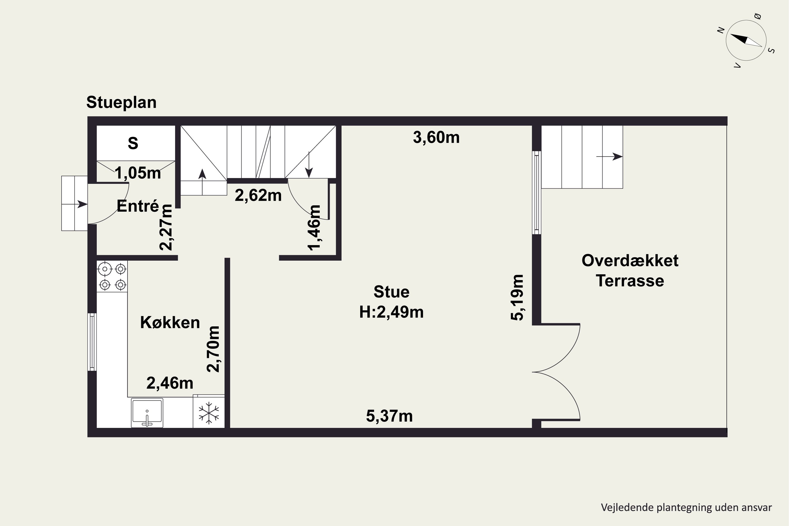 Plantegninger billede af Birmavej 18, 2300 København S