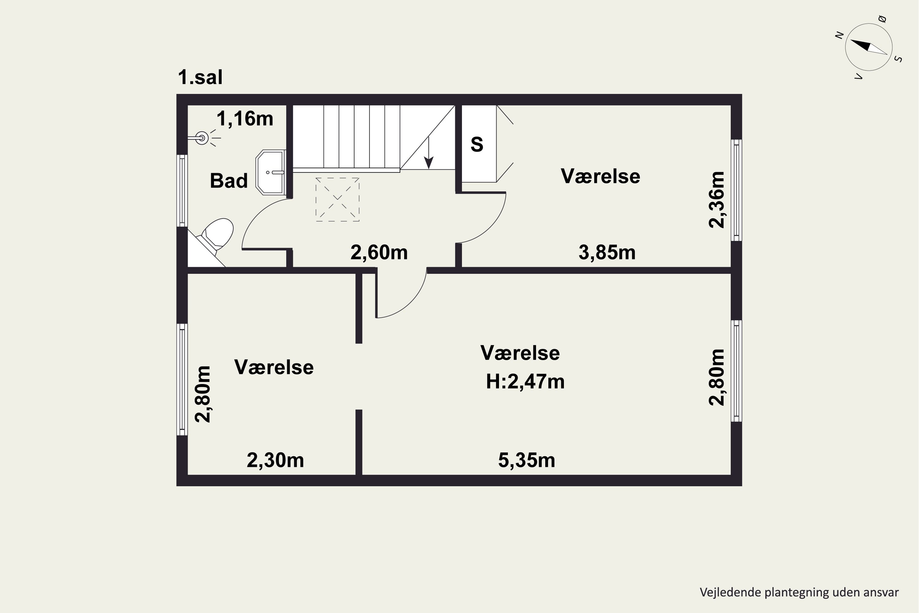 Plantegninger billede af Birmavej 18, 2300 København S