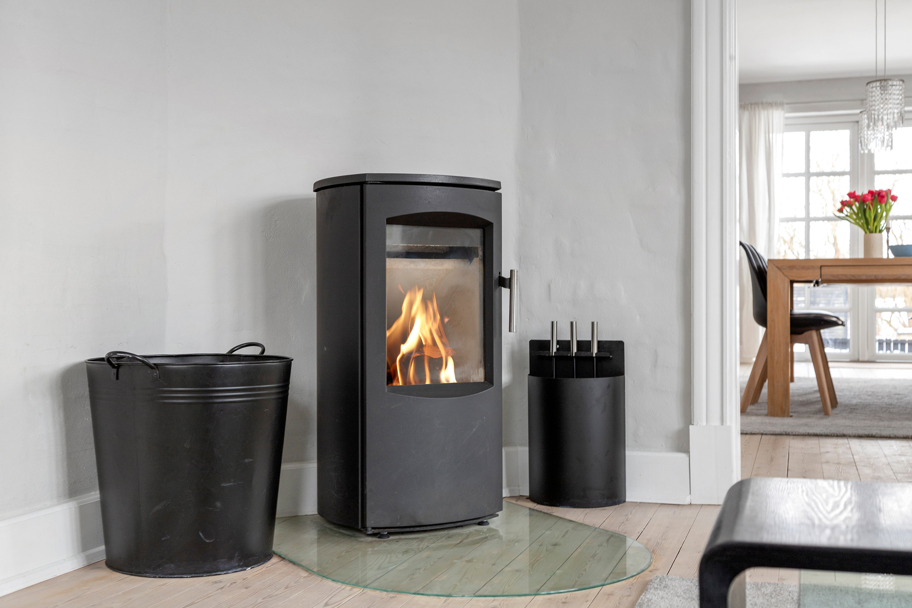 Fremhævet stue billede i fuldskærmstilstand. Billede af Nørregade 98, 9700 Brønderslev