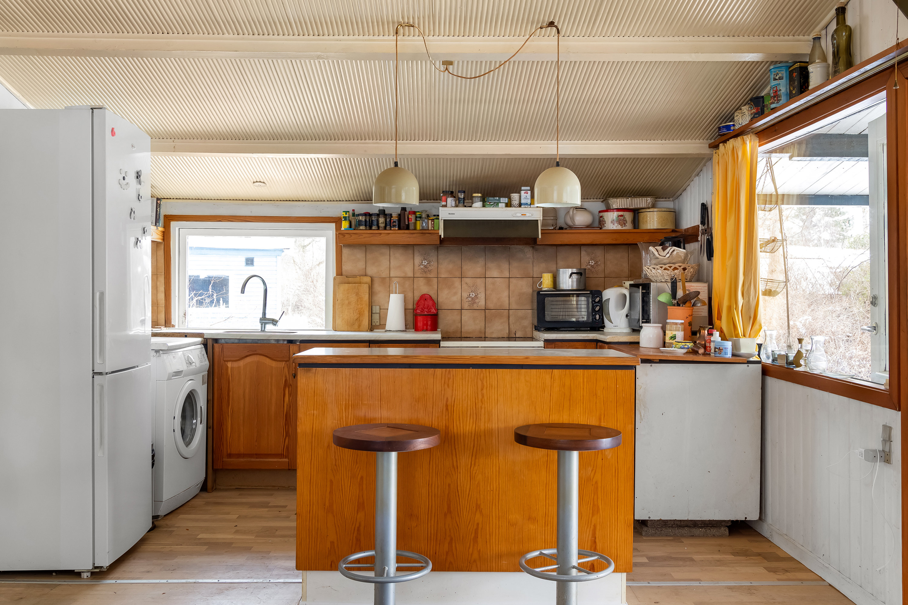 Fremhævet køkken alrum billede i fuldskærmstilstand. Billede af Vermundsvej 22, Kulhuse, 3630 Jægerspris