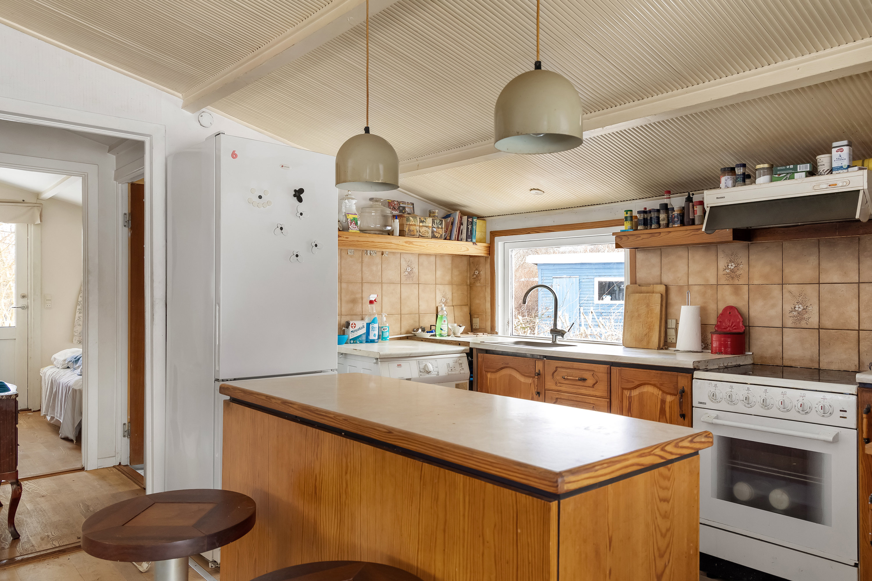 Fremhævet køkken alrum billede i fuldskærmstilstand. Billede af Vermundsvej 22, Kulhuse, 3630 Jægerspris