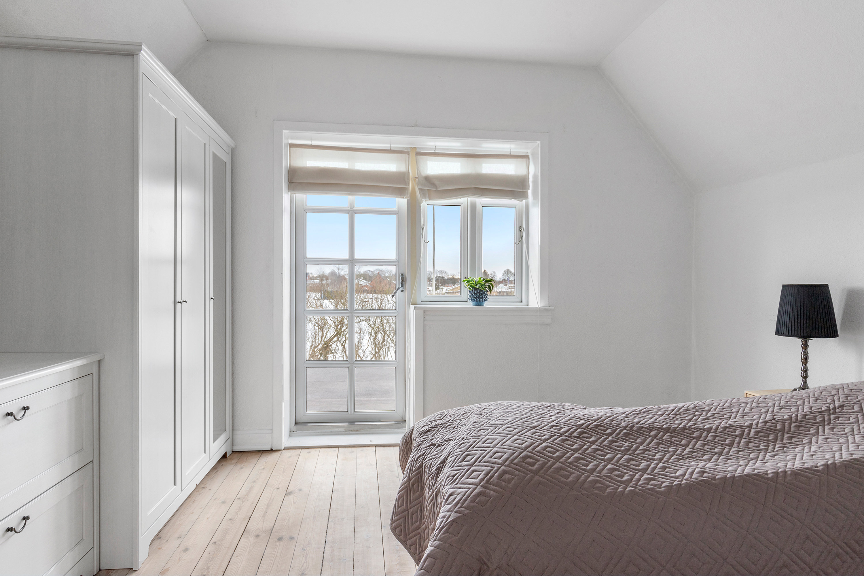 Fremhævet soveværelse billede i fuldskærmstilstand. Billede af Nørregade 98, 9700 Brønderslev