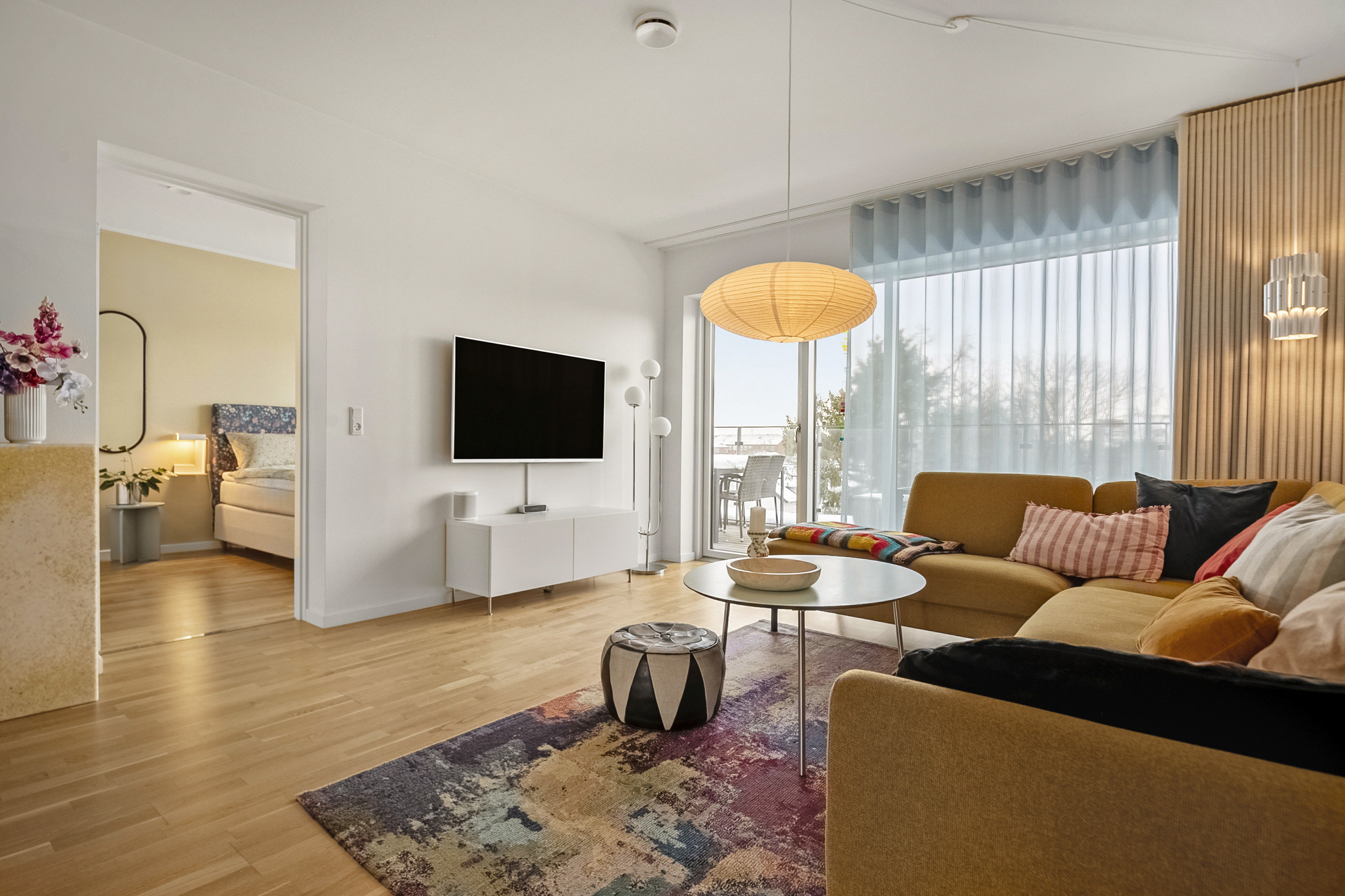 Fremhævet stue billede i fuldskærmstilstand. Billede af Nordre Ringgade 78, 3. 1., Trøjborg, 8200 Aarhus N