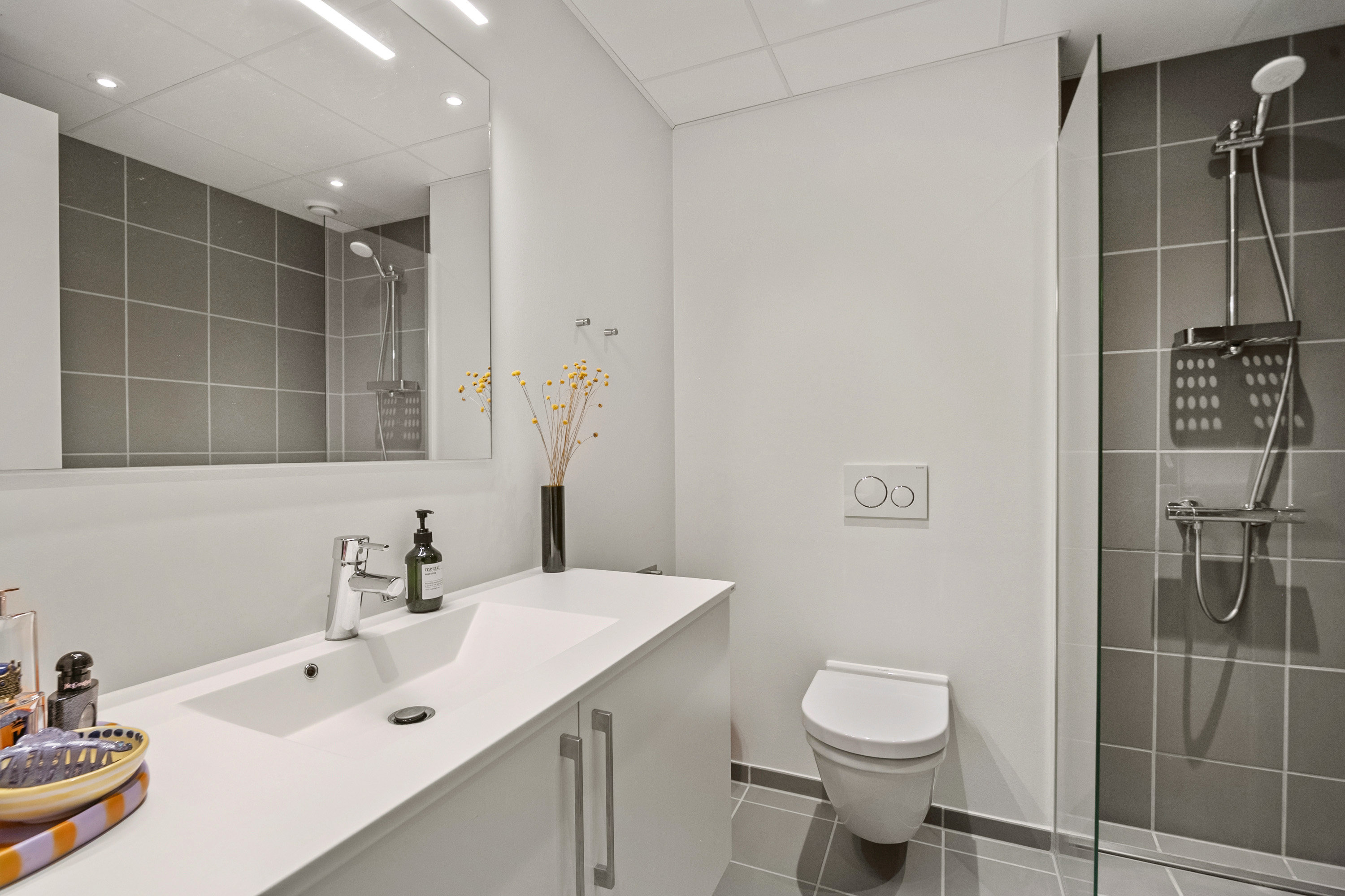 Fremhævet badeværelse billede i fuldskærmstilstand. Billede af Nordre Ringgade 78, 3. 1., Trøjborg, 8200 Aarhus N