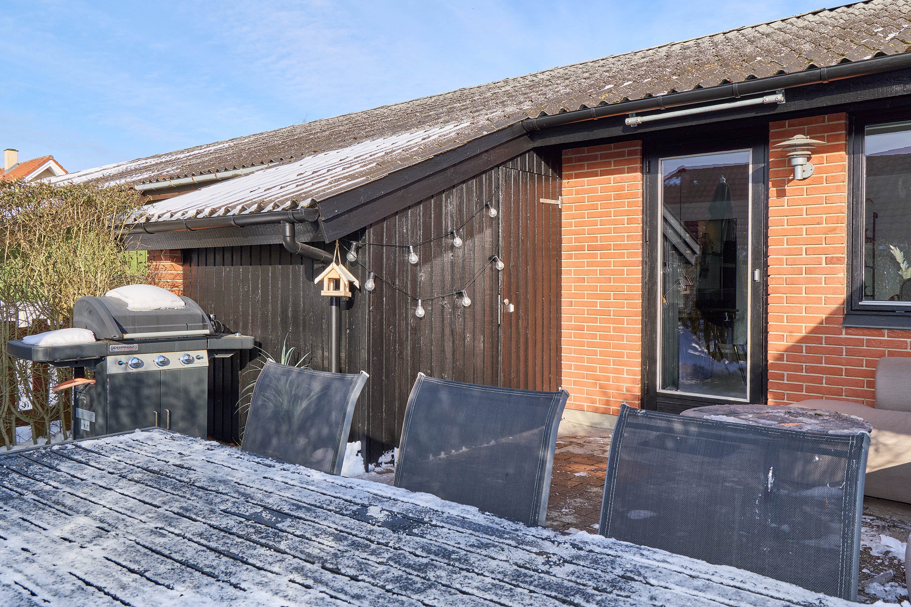 Fremhævet terrasse billede i fuldskærmstilstand. Billede af Øvej 31B, 3550 Slangerup