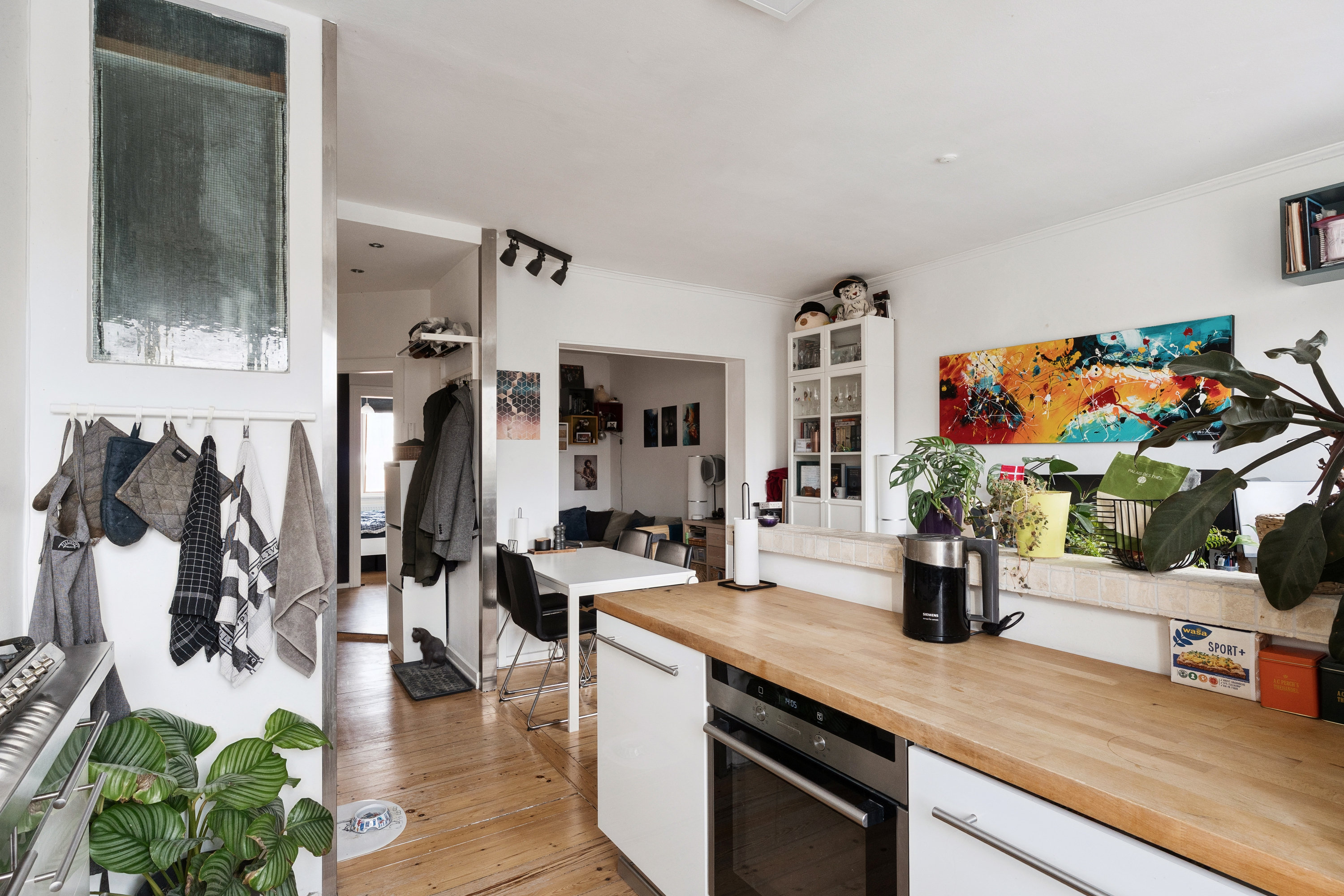 Fremhævet køkken billede i fuldskærmstilstand. Billede af Sankt Kjelds Gade 25, 4. tv., 2100 København Ø