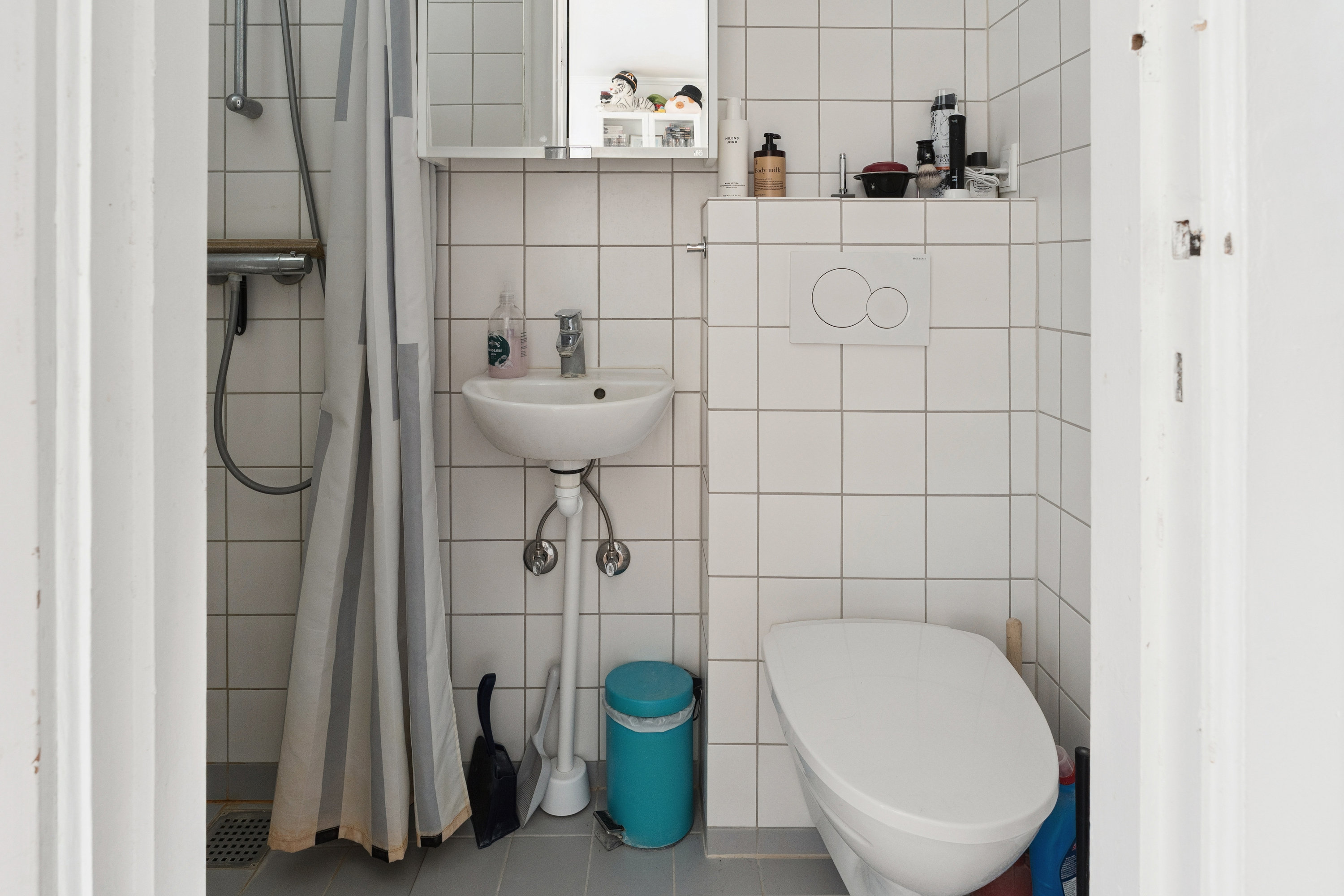 Fremhævet badeværelse billede i fuldskærmstilstand. Billede af Sankt Kjelds Gade 25, 4. tv., 2100 København Ø