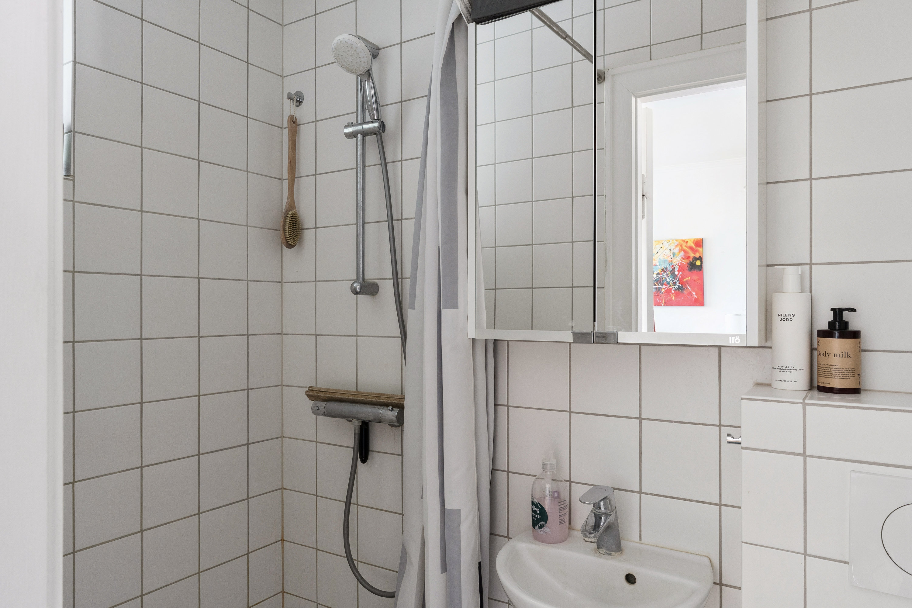 Fremhævet badeværelse billede i fuldskærmstilstand. Billede af Sankt Kjelds Gade 25, 4. tv., 2100 København Ø