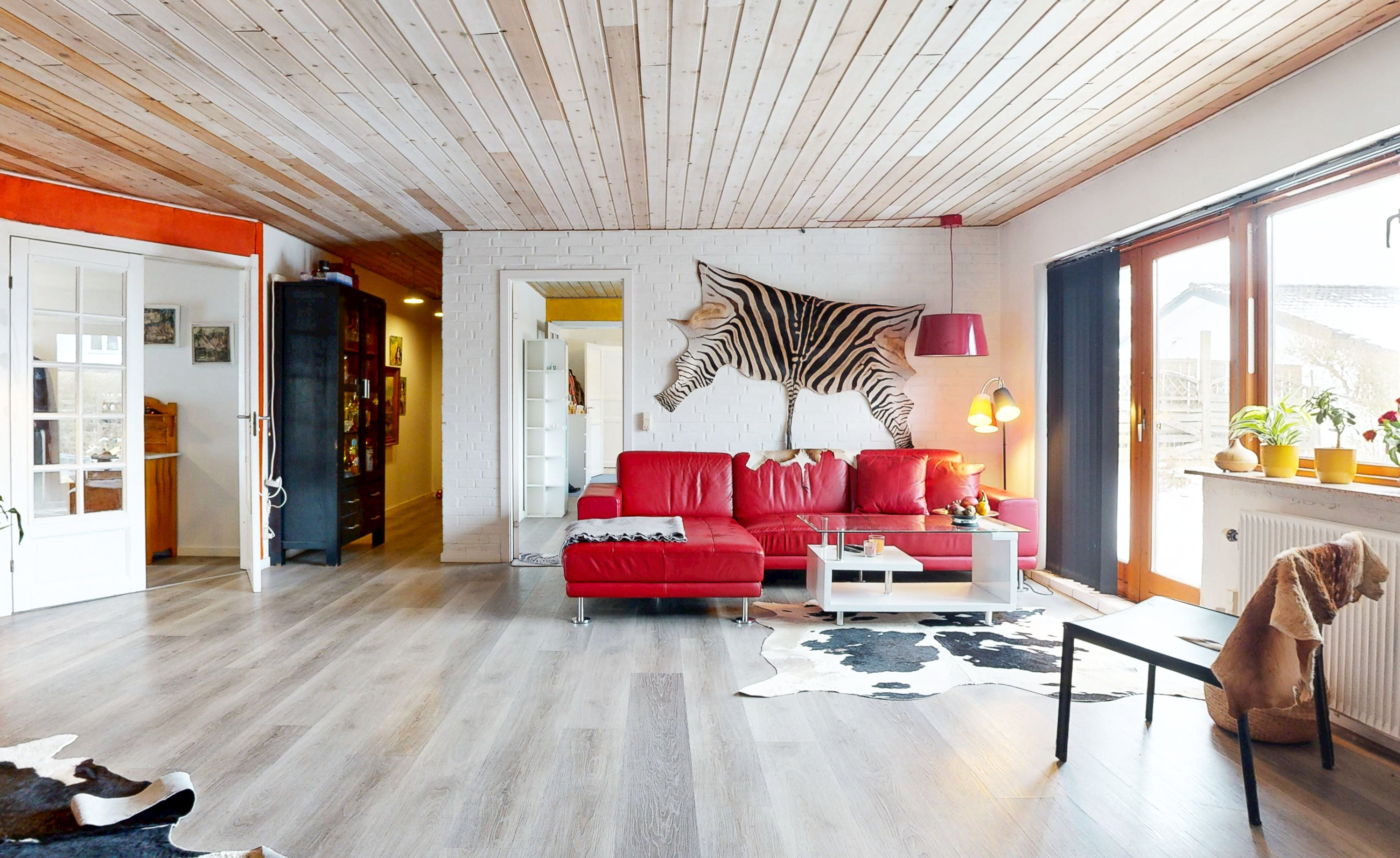 Fremhævet stue billede i fuldskærmstilstand. Billede af Møllegårds Allé 6, 8600 Silkeborg