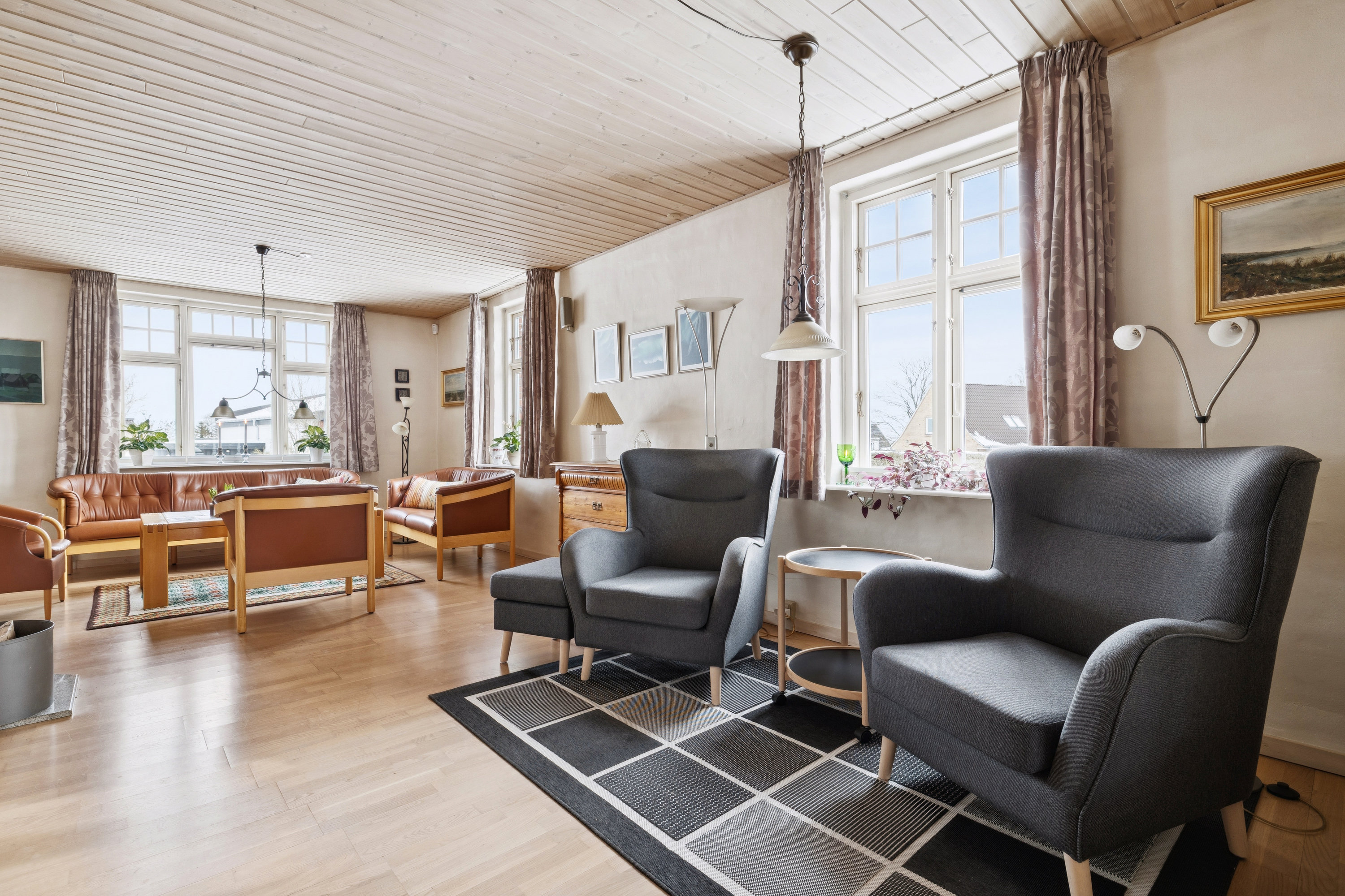 Fremhævet stue billede i fuldskærmstilstand. Billede af Vandværksvej 5, 9560 Hadsund