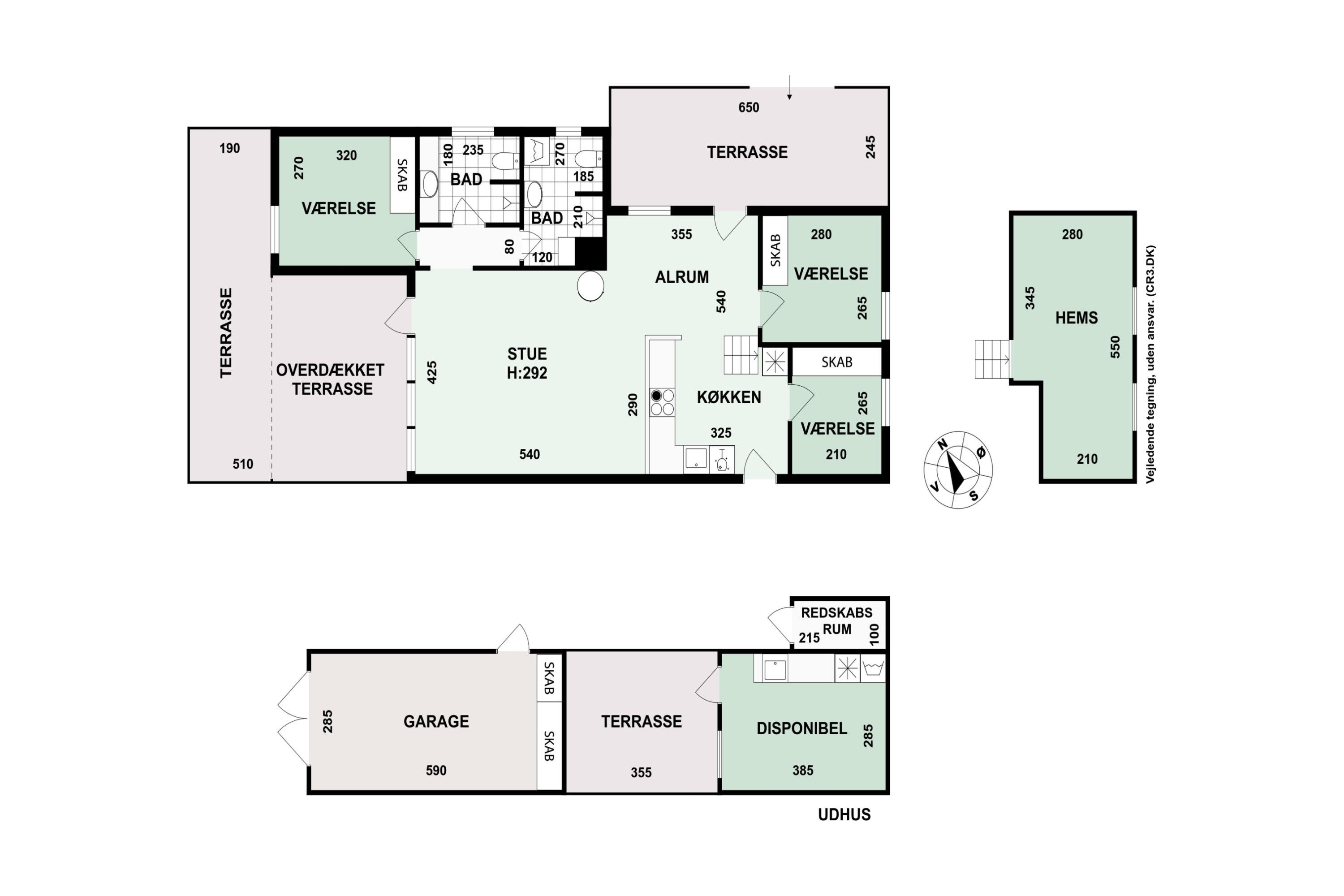 Fremhævet foto billede i fuldskærmstilstand. Billede af Syrenvej 12, 3100 Hornbæk
