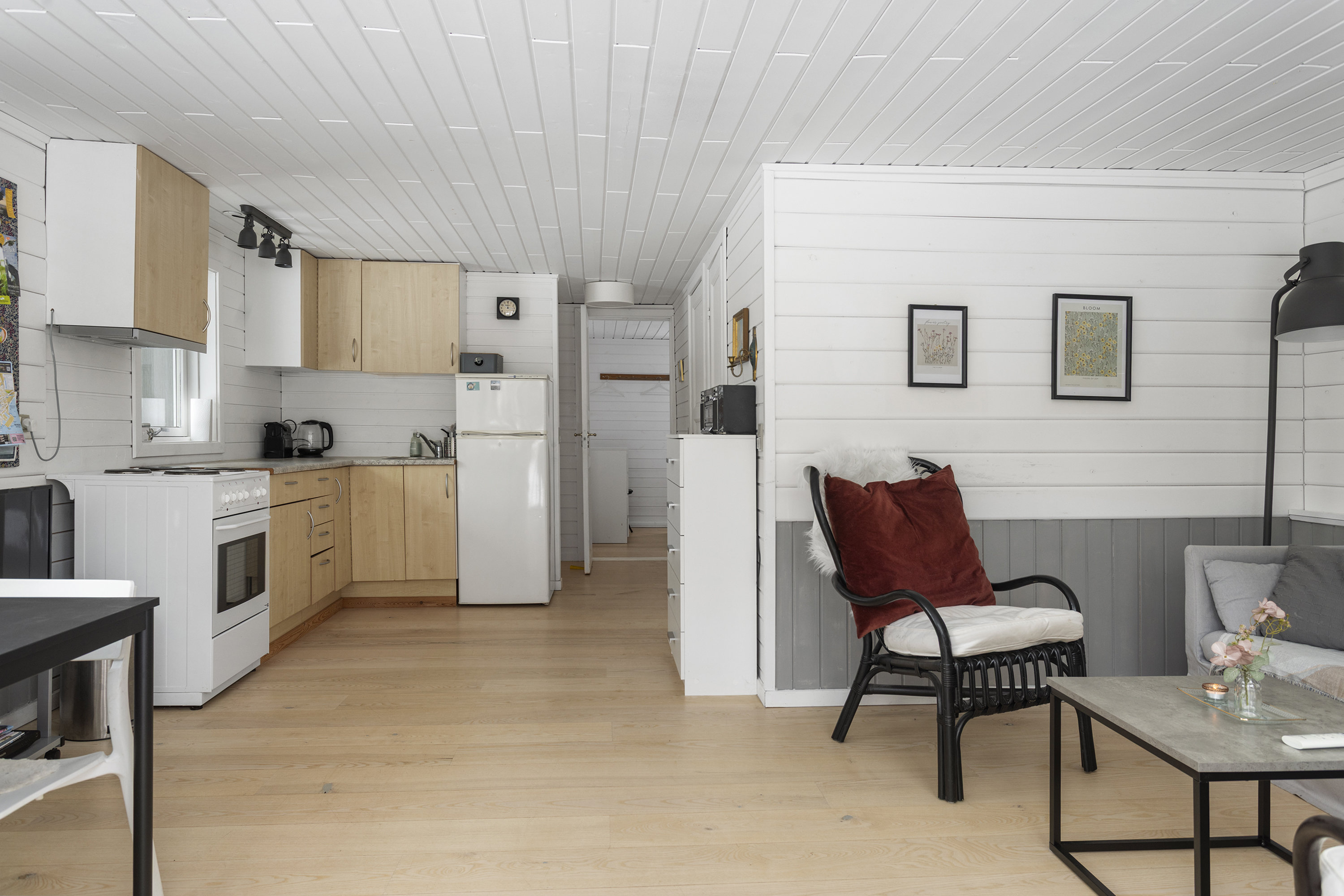 Fremhævet køkken billede i fuldskærmstilstand. Billede af Havremarken 4, Bratten, 9970 Strandby