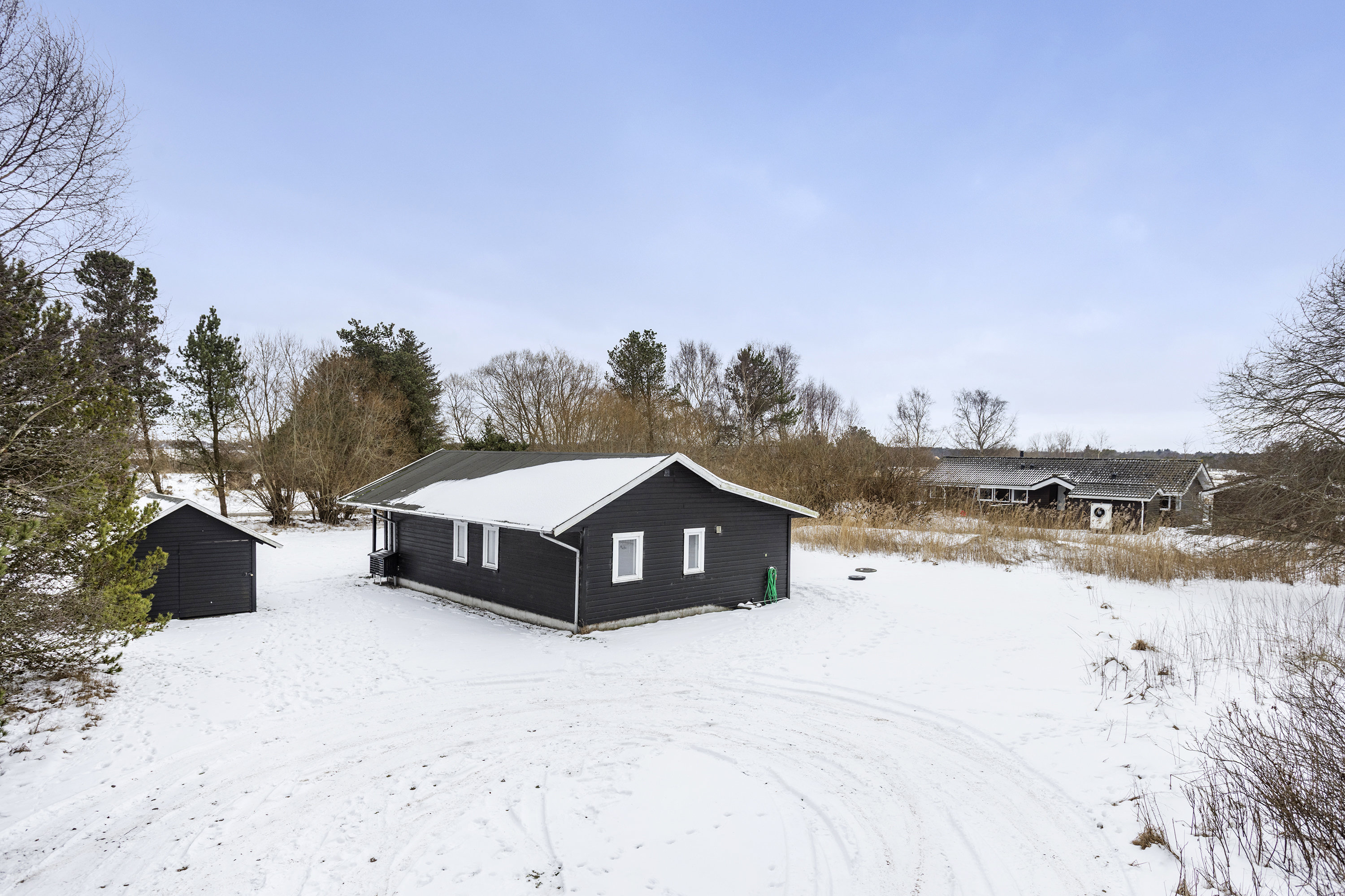 Fremhævet facade billede i fuldskærmstilstand. Billede af Havremarken 4, Bratten, 9970 Strandby