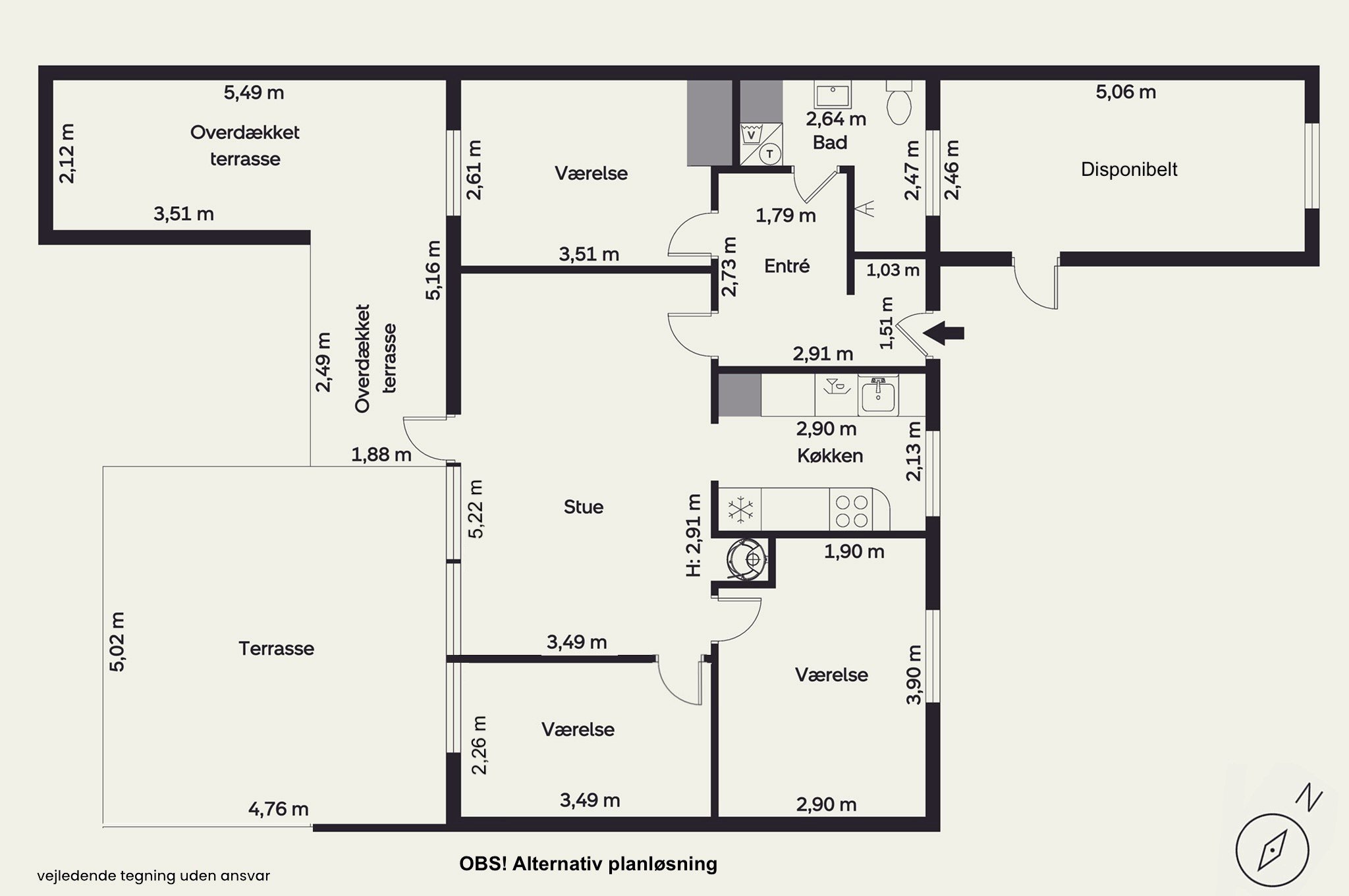 Fremhævet  billede i fuldskærmstilstand. Billede af Ahornvej 58, 3200 Helsinge