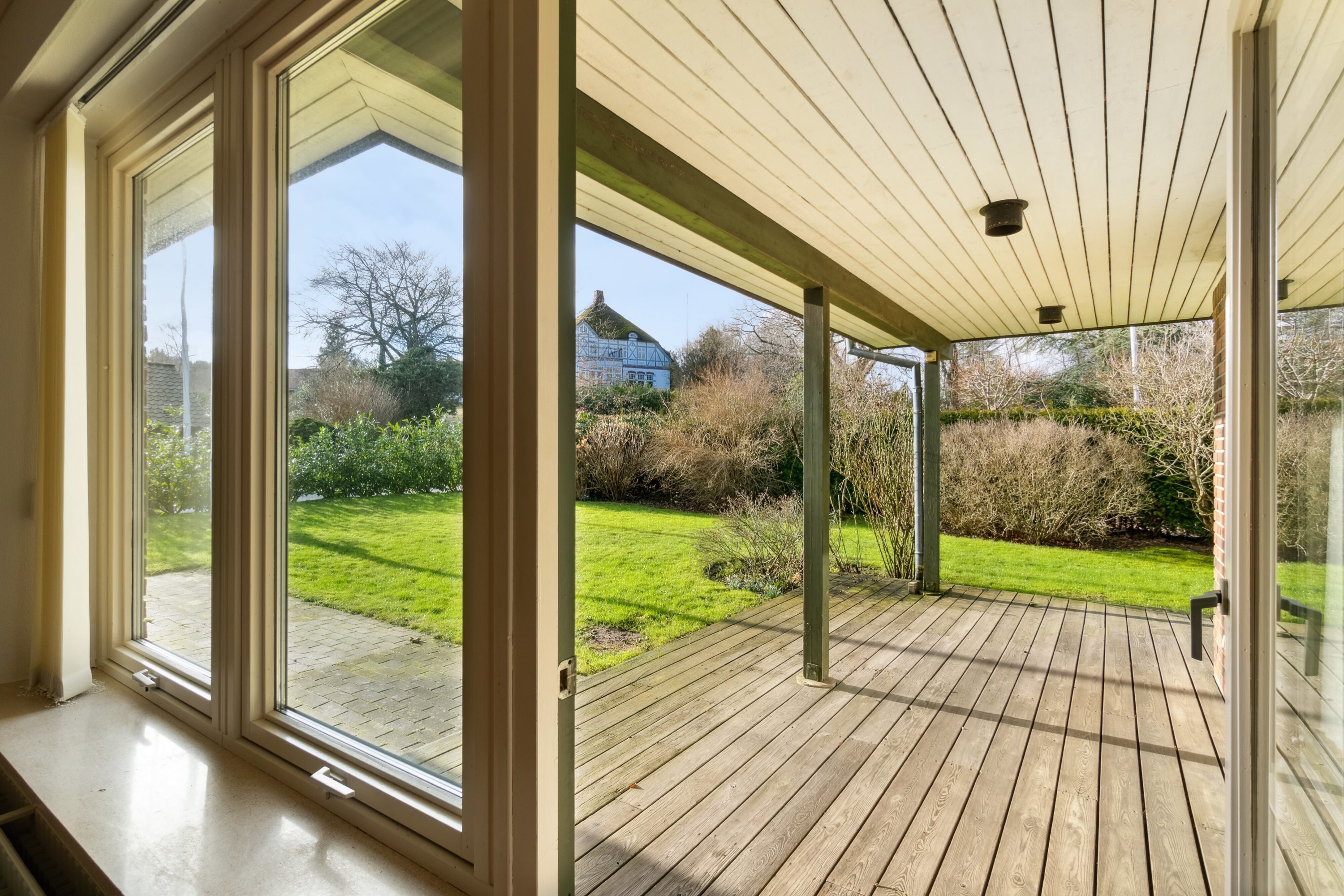 Fremhævet terrasse billede i fuldskærmstilstand. Billede af Ildervej 20B, Skåde, 8270 Højbjerg