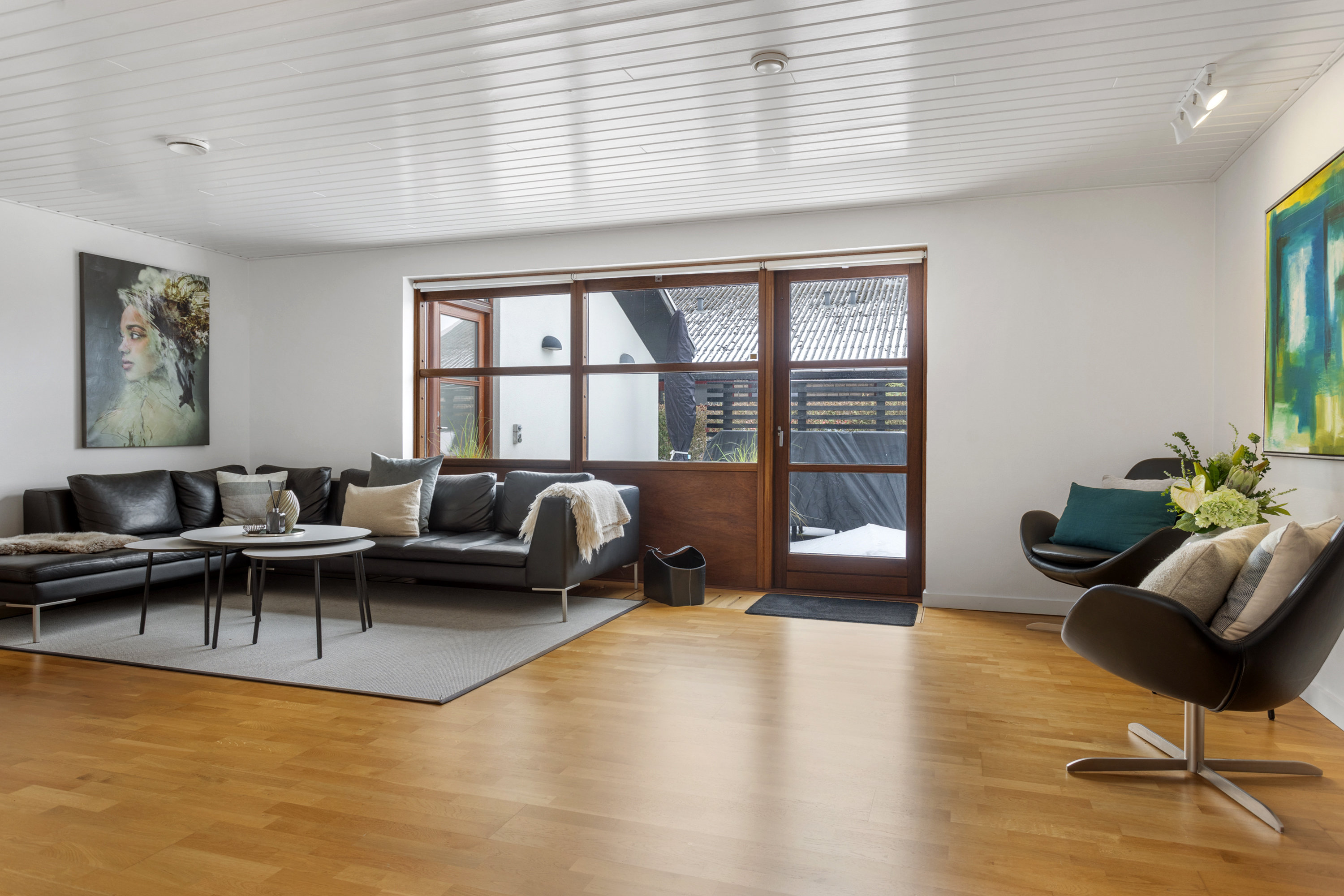 Fremhævet stue billede i fuldskærmstilstand. Billede af Lisborgvej 17, 9900 Frederikshavn