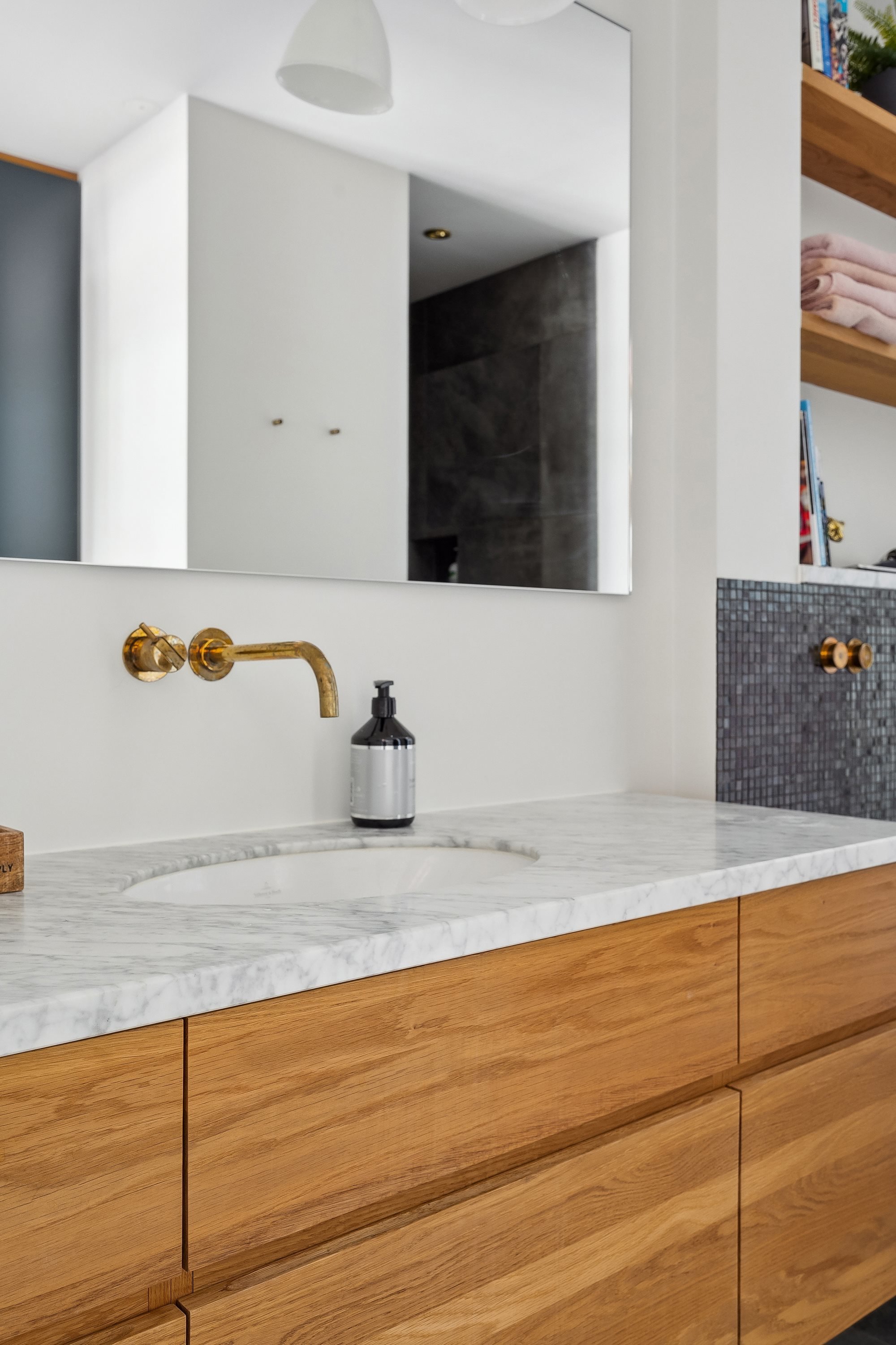 Fremhævet badeværelse billede i fuldskærmstilstand. Billede af Ryesgade 60A, st.. tv., 9000 Aalborg