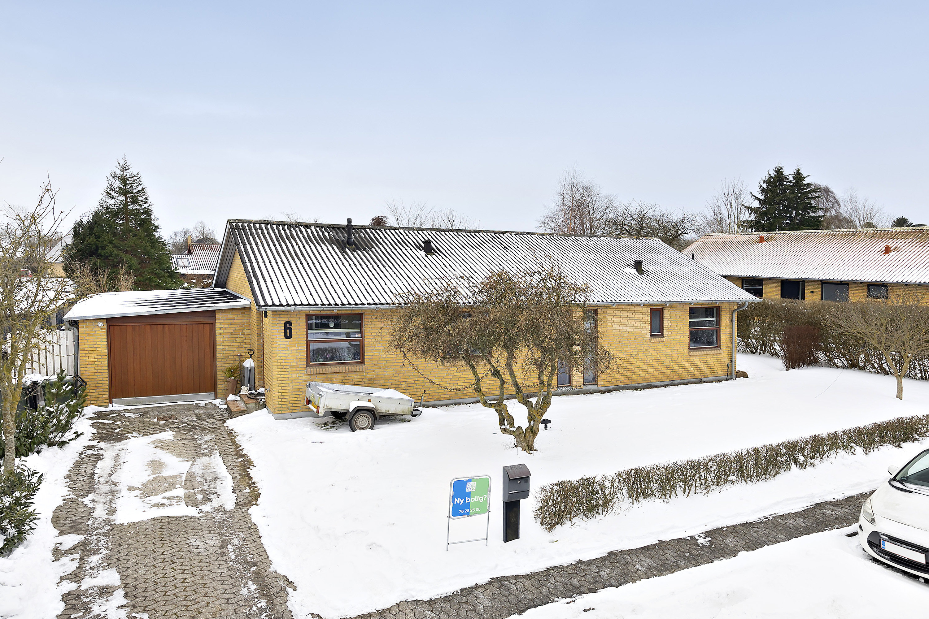 Fremhævet  billede i fuldskærmstilstand. Billede af Pilevænget 6, Ølsted, 8723 Løsning