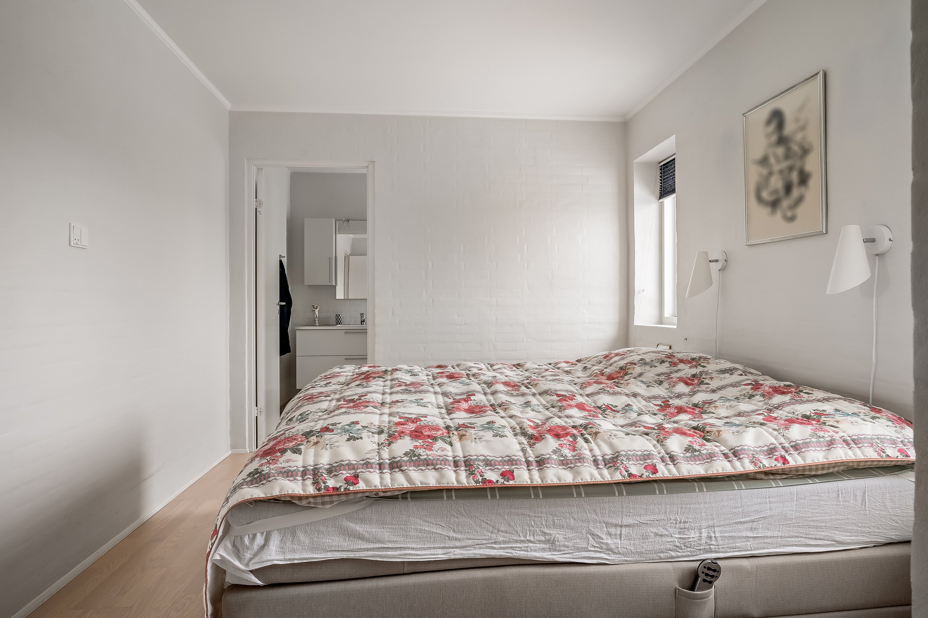 Fremhævet soveværelse billede i fuldskærmstilstand. Billede af Grøften 2, 7500 Holstebro