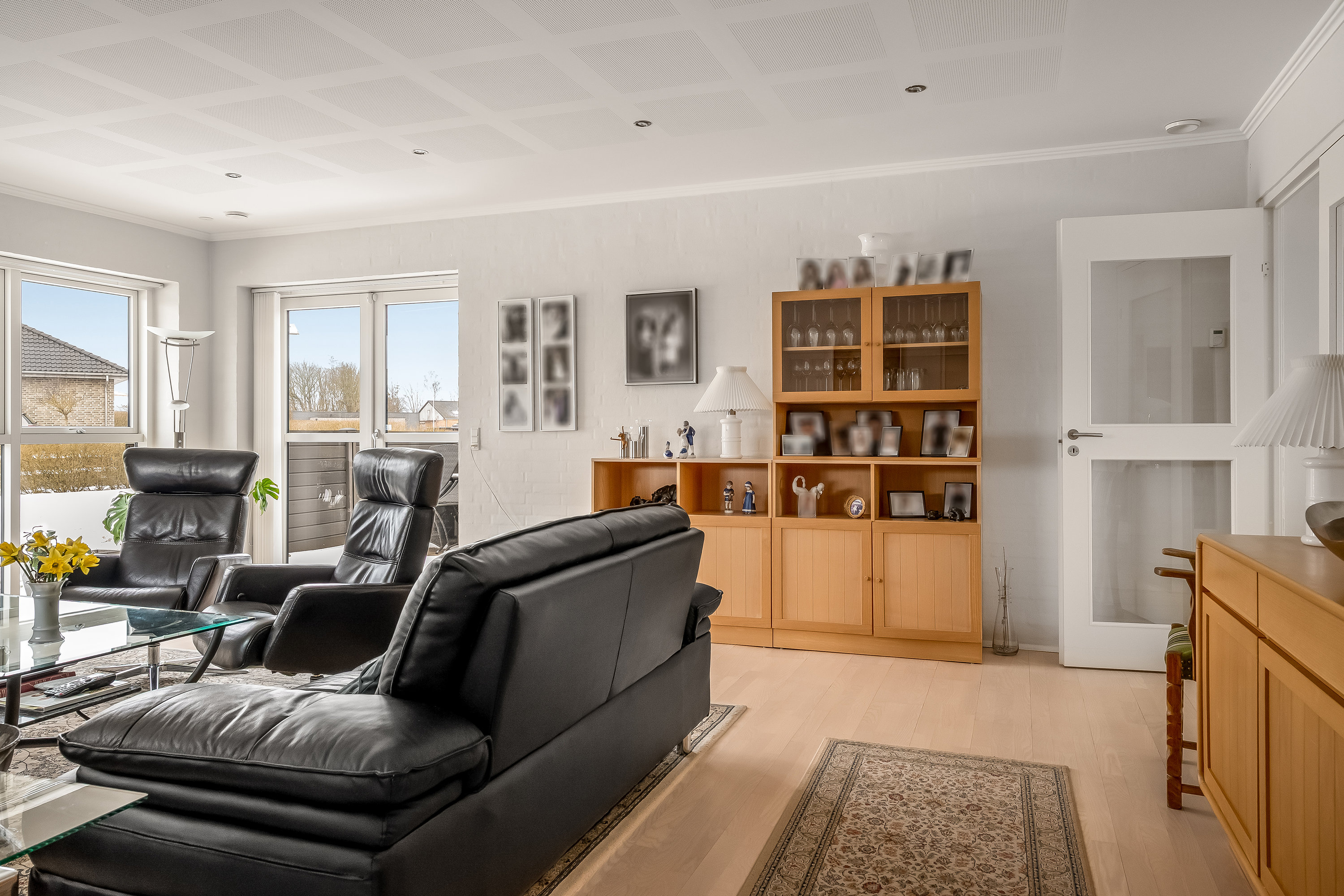 Fremhævet stue billede i fuldskærmstilstand. Billede af Grøften 2, 7500 Holstebro