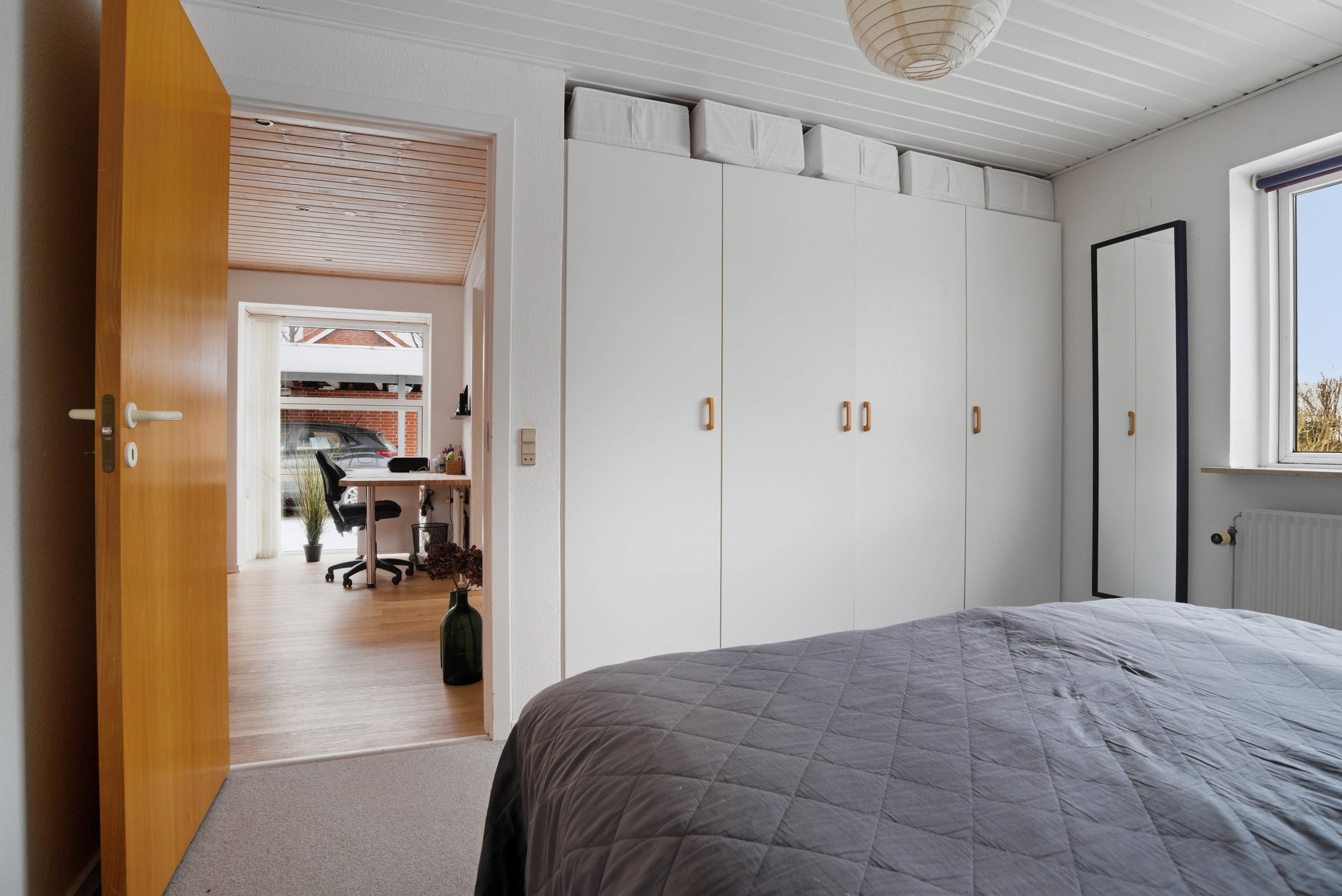 Fremhævet soveværelse billede i fuldskærmstilstand. Billede af Ribesvej 5, 7550 Sørvad