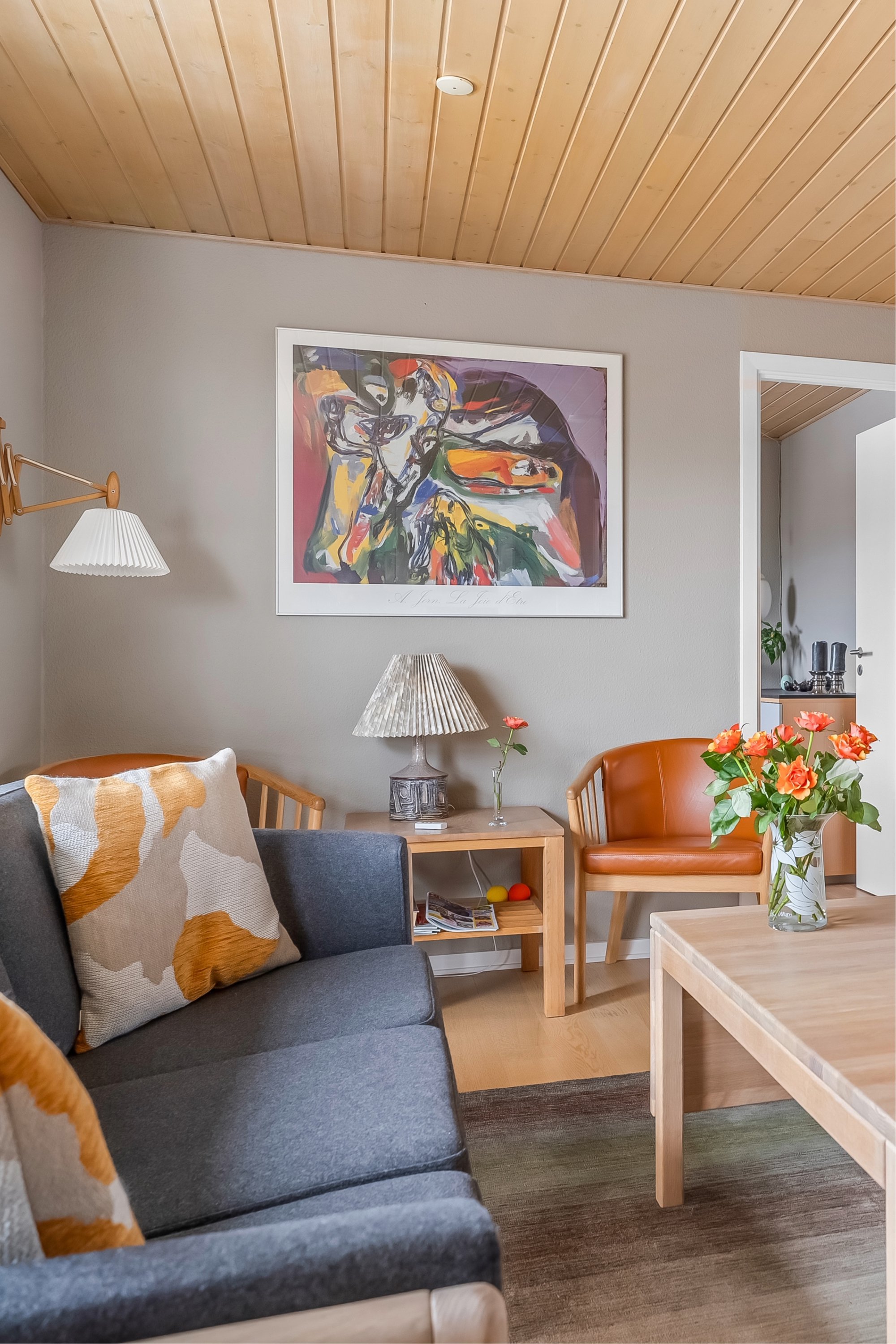 Fremhævet stue billede i fuldskærmstilstand. Billede af Agerhønevej 37, 4930 Maribo