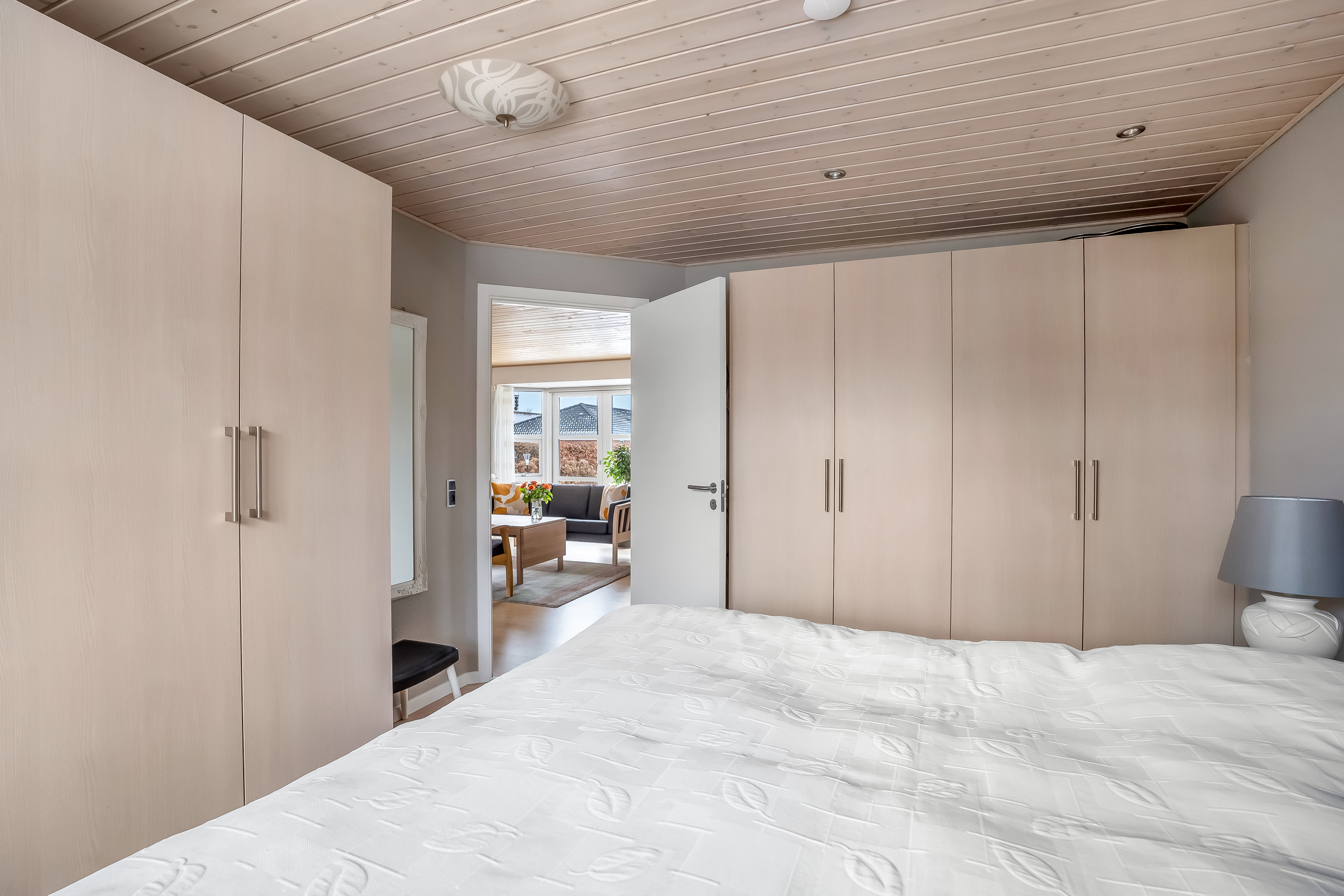 Fremhævet soveværelse billede i fuldskærmstilstand. Billede af Agerhønevej 37, 4930 Maribo