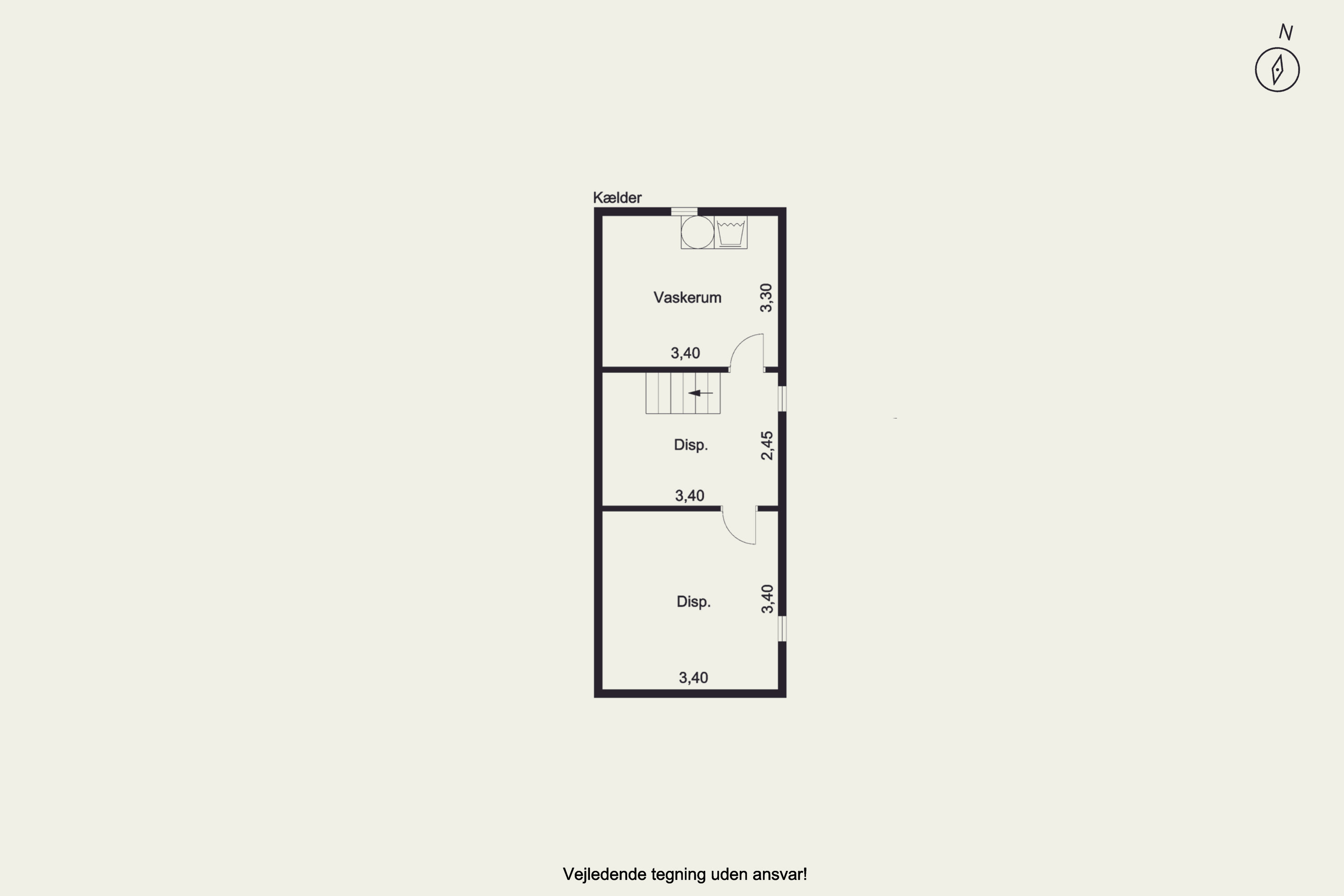 Plantegninger billede af Bystævnet 26, Bederslev, 5450 Otterup