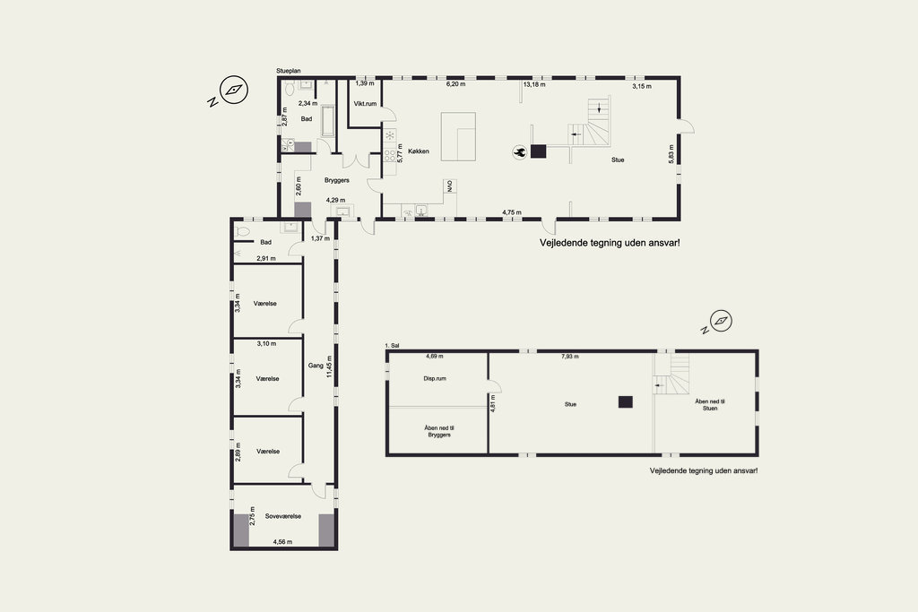 Plantegninger billede af Brakker Stationsvej 15, Brakker, 6040 Egtved