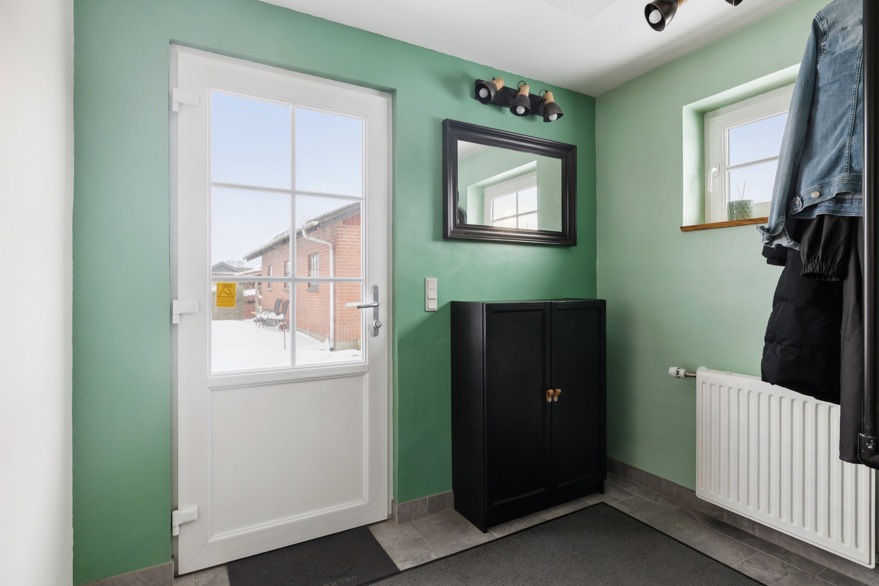 Fremhævet entré billede i fuldskærmstilstand. Billede af Søndermarksvej 13+11, Stenild, 9500 Hobro