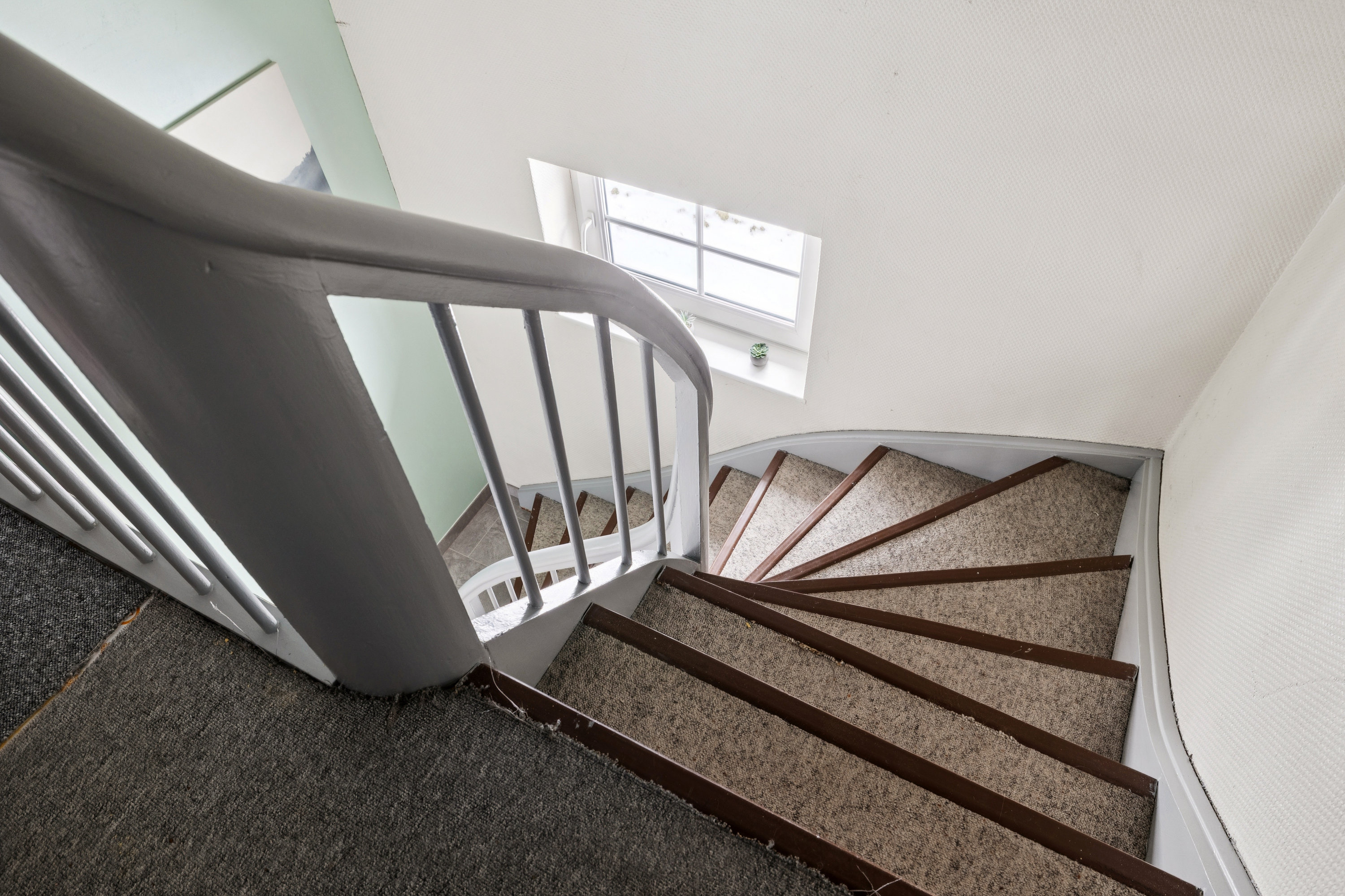 Fremhævet trappe billede i fuldskærmstilstand. Billede af Søndermarksvej 13+11, Stenild, 9500 Hobro