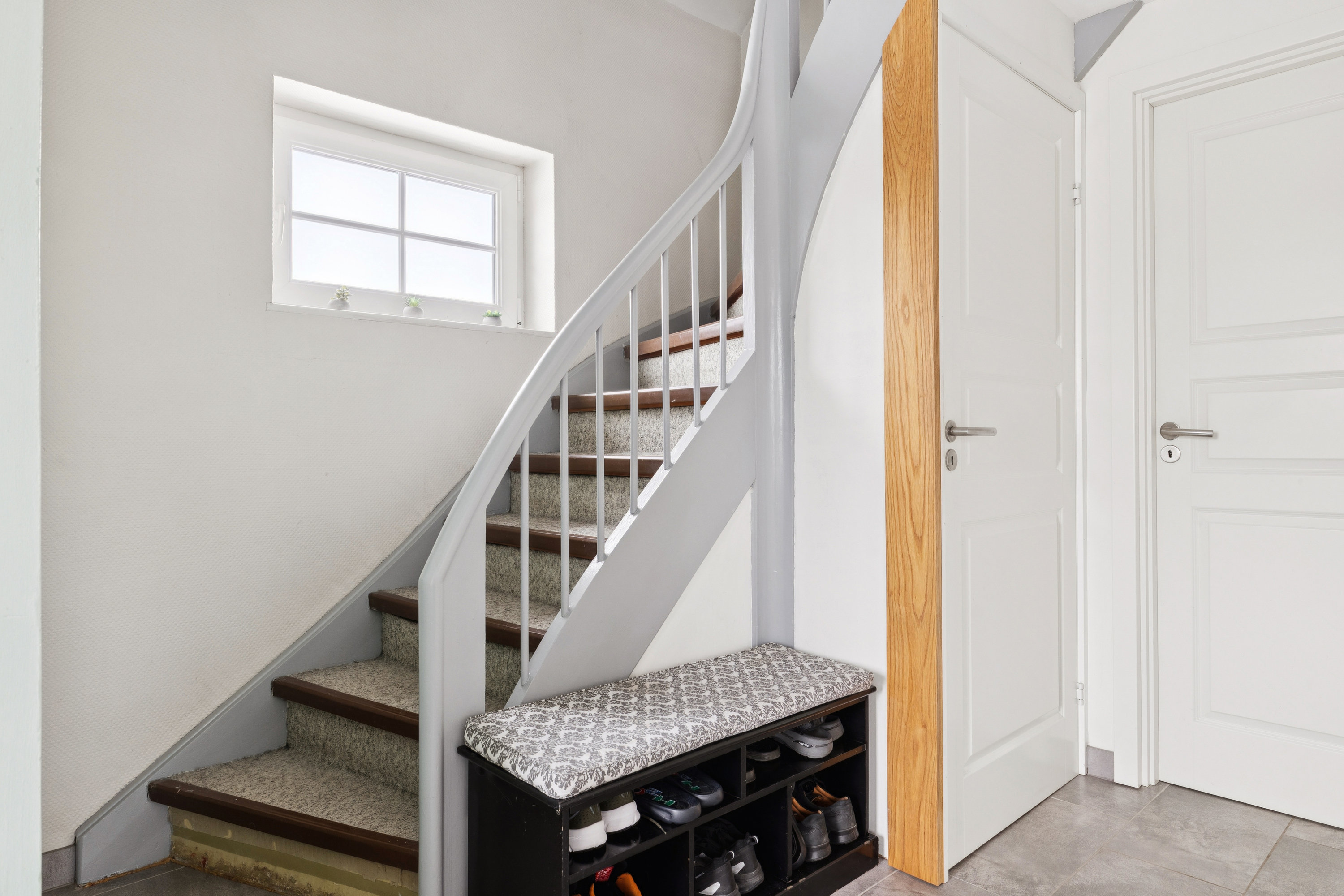 Fremhævet trappe billede i fuldskærmstilstand. Billede af Søndermarksvej 13+11, Stenild, 9500 Hobro