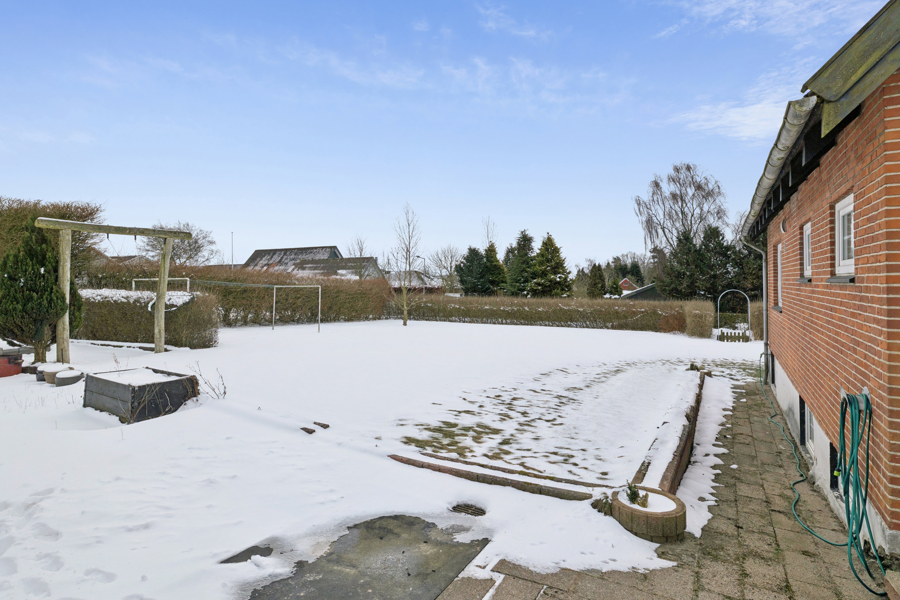 Fremhævet have billede i fuldskærmstilstand. Billede af Søndermarksvej 13+11, Stenild, 9500 Hobro