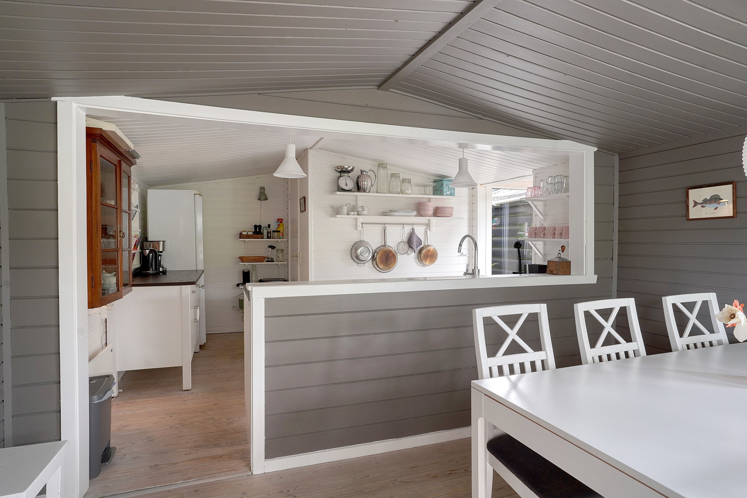 Fremhævet køkken billede i fuldskærmstilstand. Billede af Tranevej 14, 3100 Hornbæk