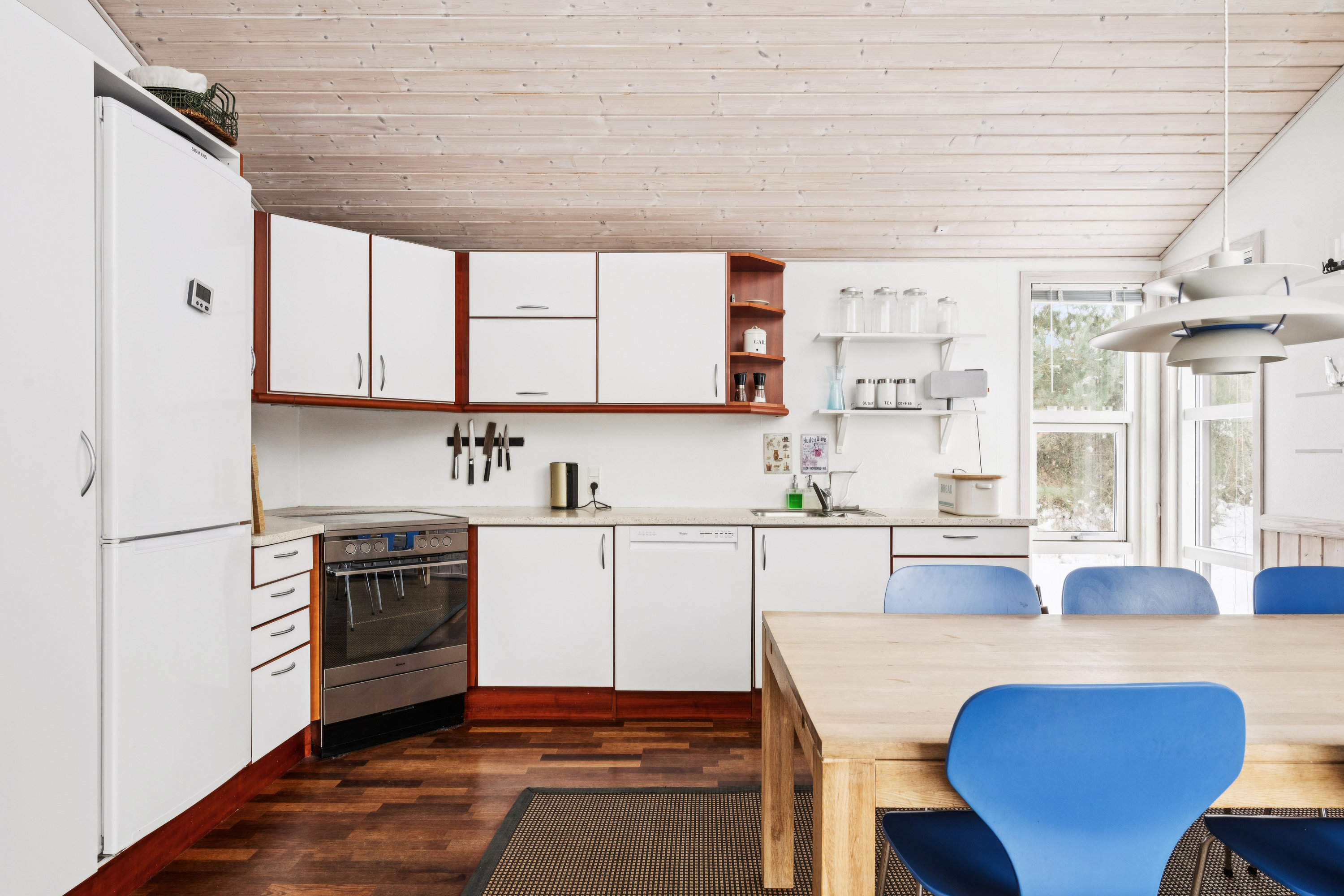 Fremhævet køkken billede i fuldskærmstilstand. Billede af Øreflippen 23, Øer Strand, 8400 Ebeltoft