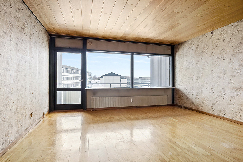 Fremhævet stue billede i fuldskærmstilstand. Billede af Tyreengen 38, 3. th., 4220 Korsør