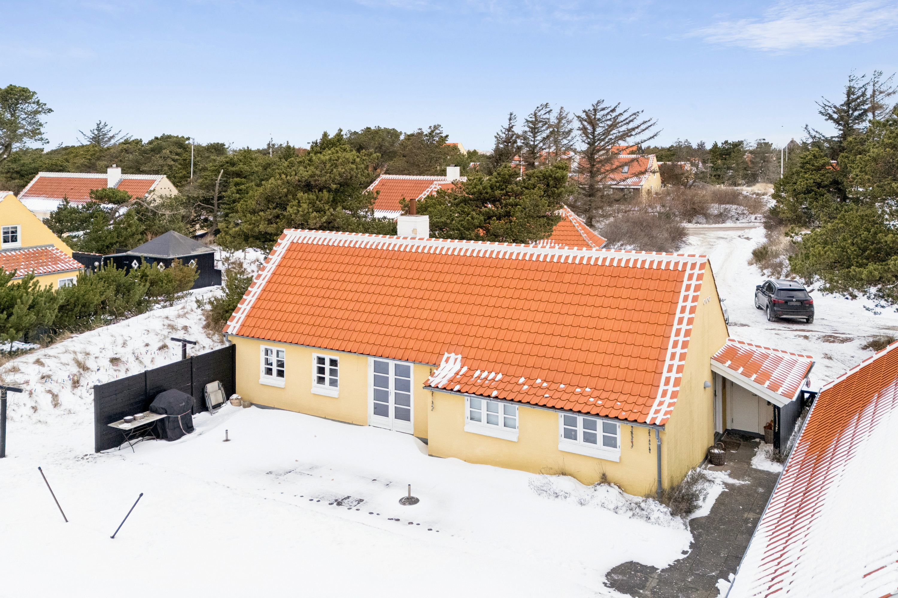 Fremhævet luftfoto billede i fuldskærmstilstand. Billede af Redningsvej 18, Gl. Skagen, 9990 Skagen